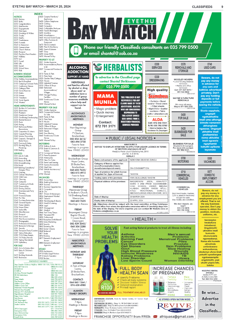 Eyethu Bay Watch page 9