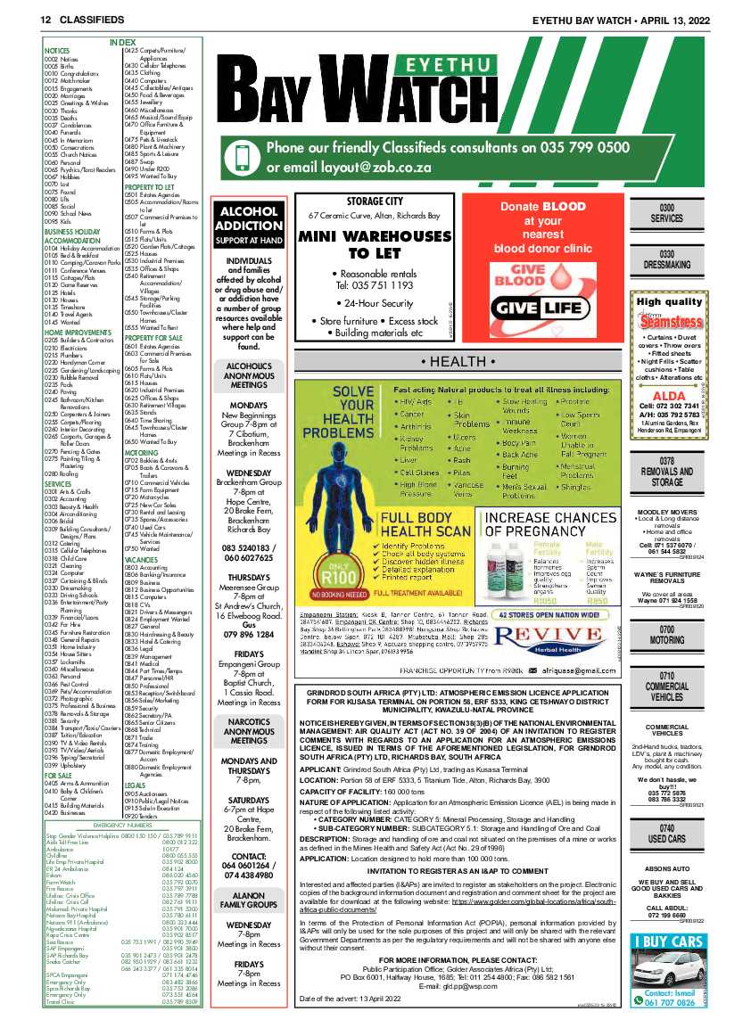 Eyethu Bay Watch page 12