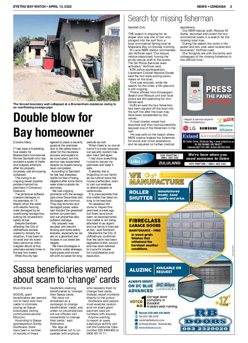 Eyethu Bay Watch page 3