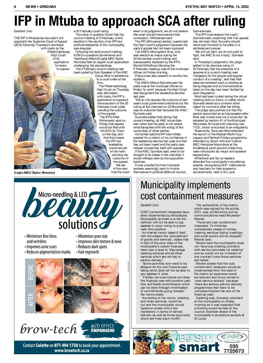 Eyethu Bay Watch page 6