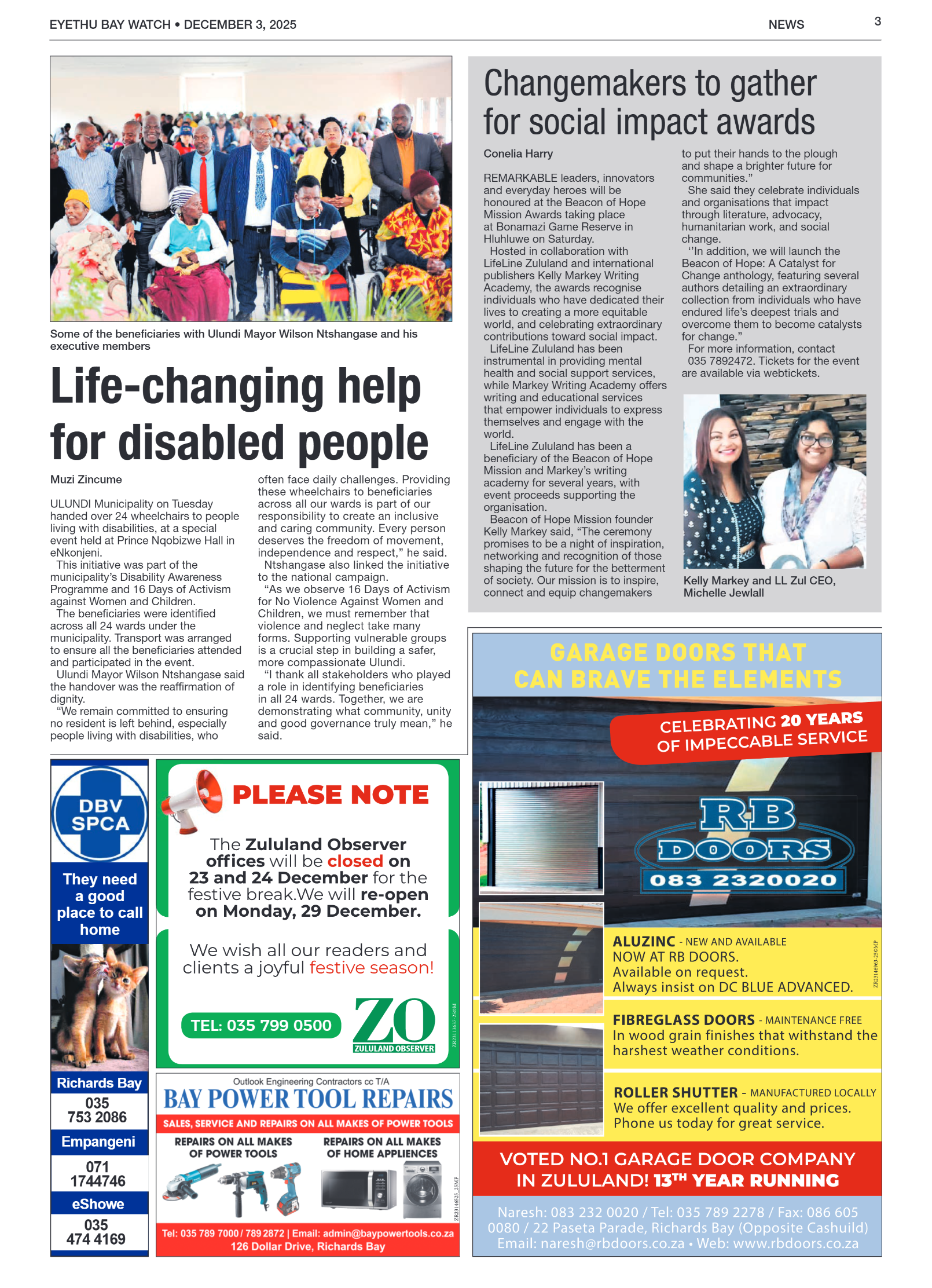 Eyethu Bay Watch page 3