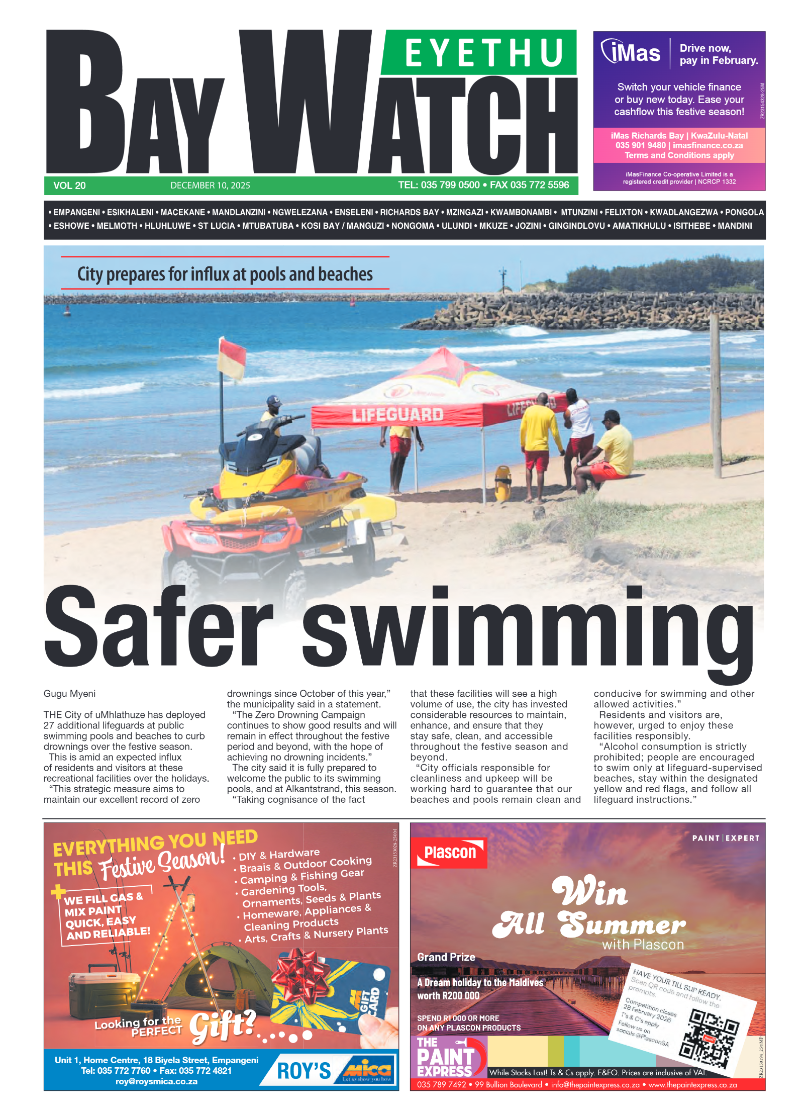 Eyethu Bay Watch page 1