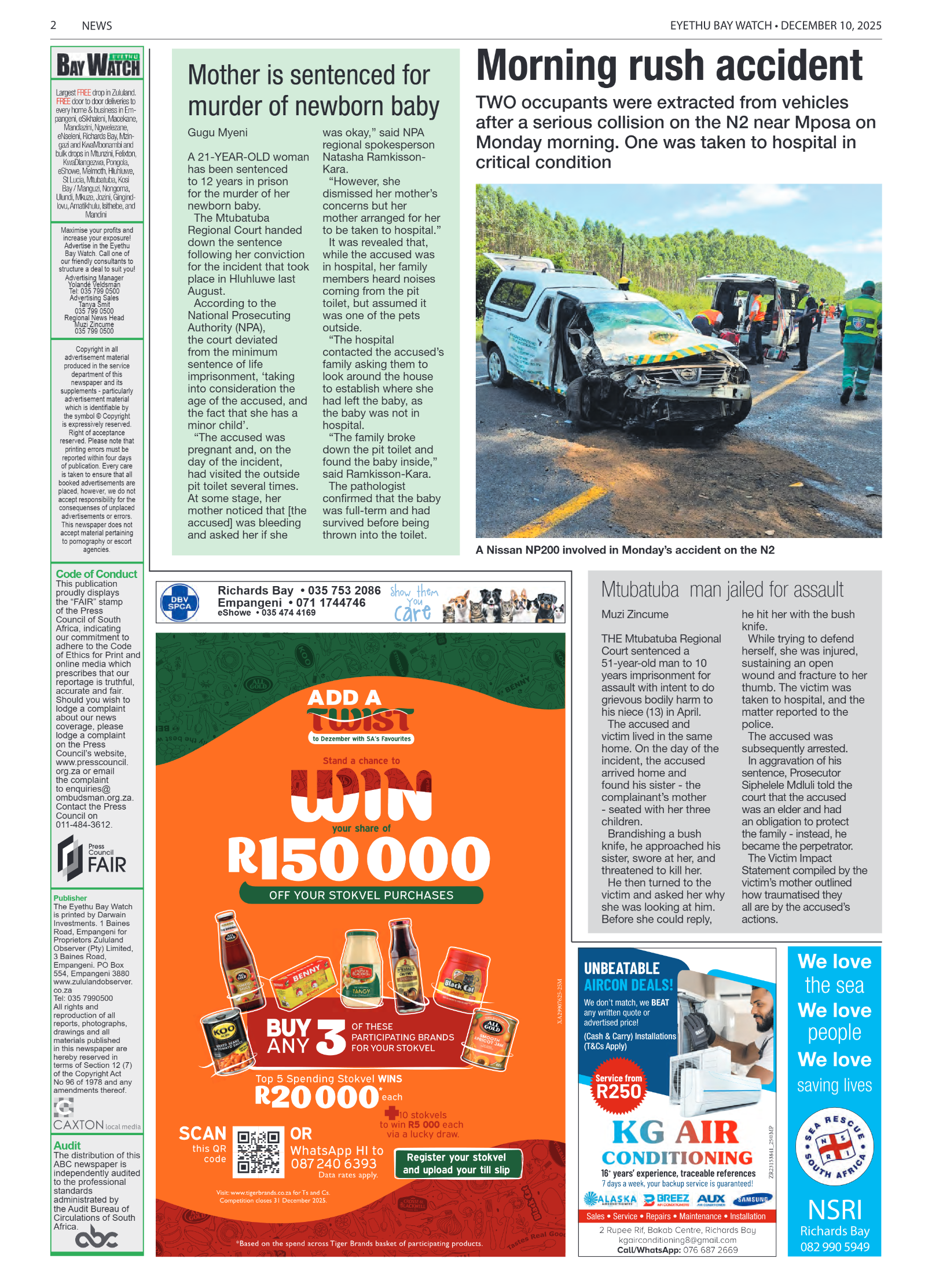 Eyethu Bay Watch page 2