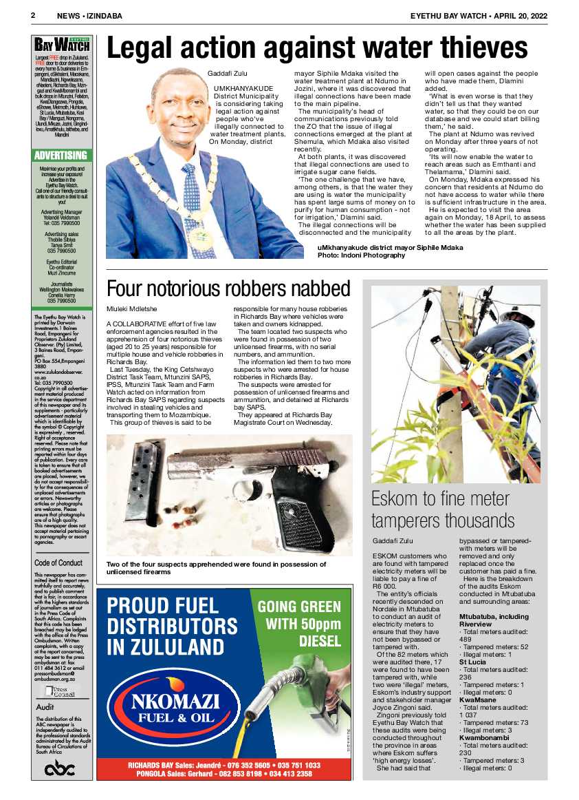 Eyethu Bay Watch page 3