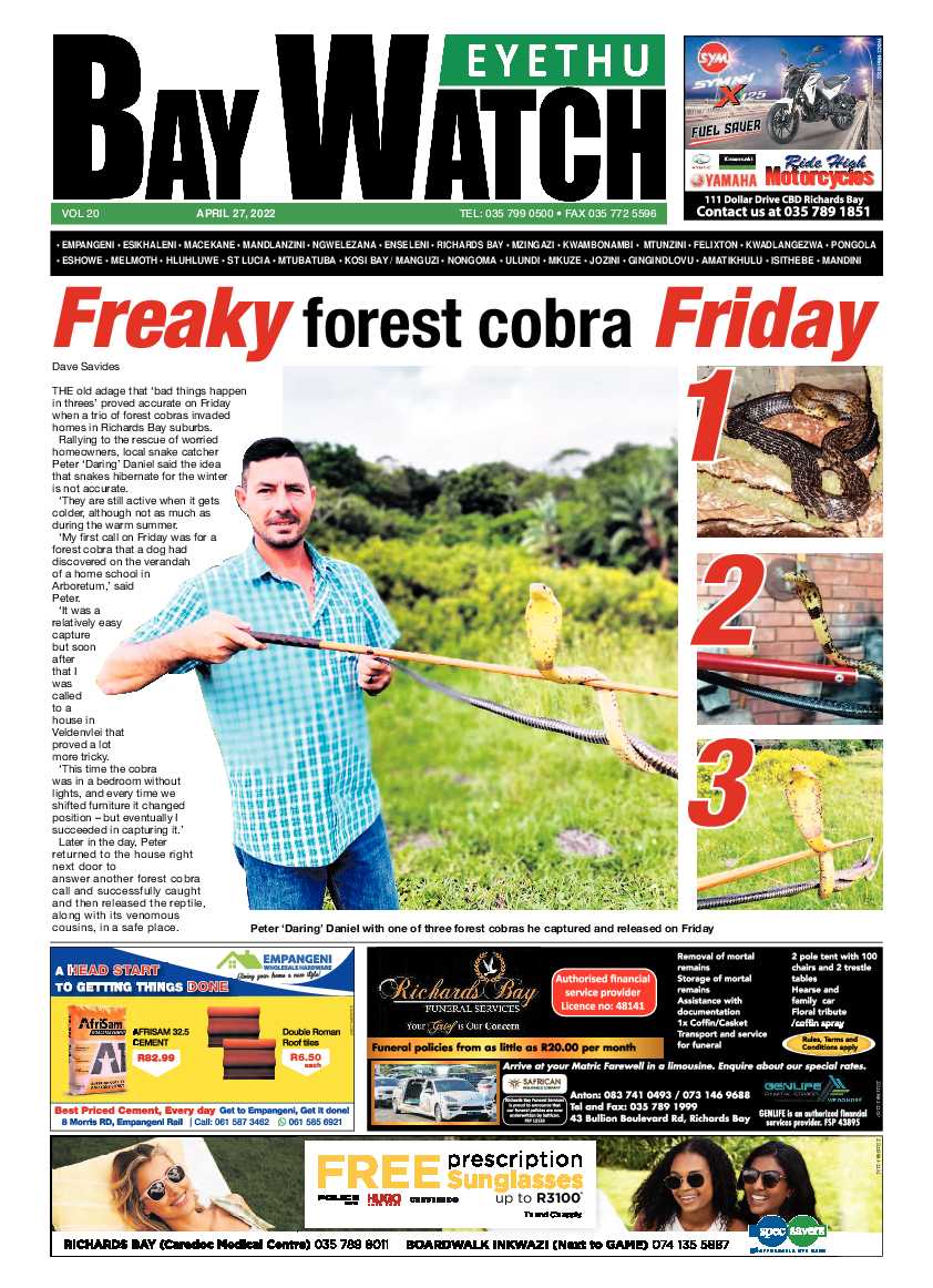 Eyethu Bay Watch page 1