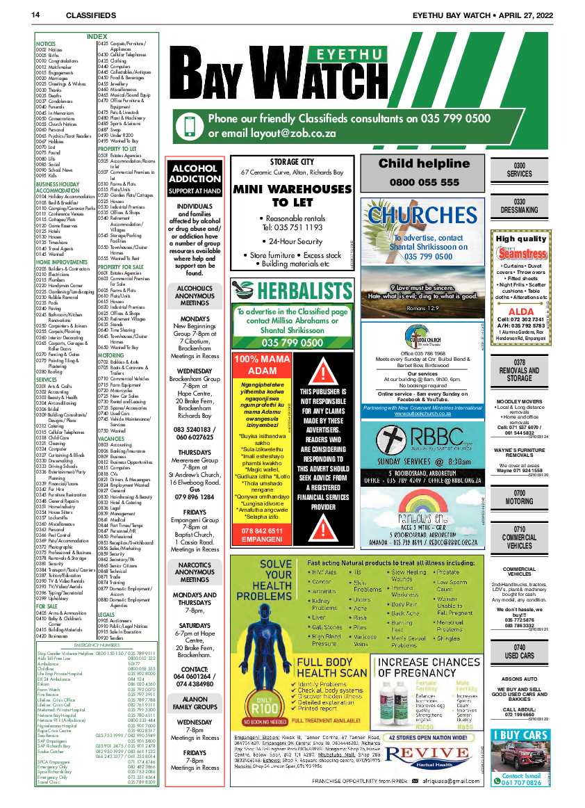 Eyethu Bay Watch page 14