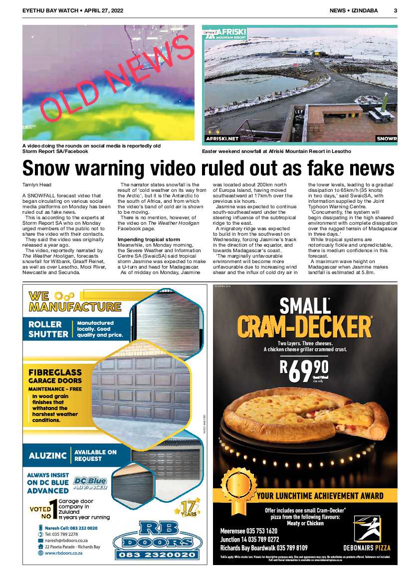 Eyethu Bay Watch page 3