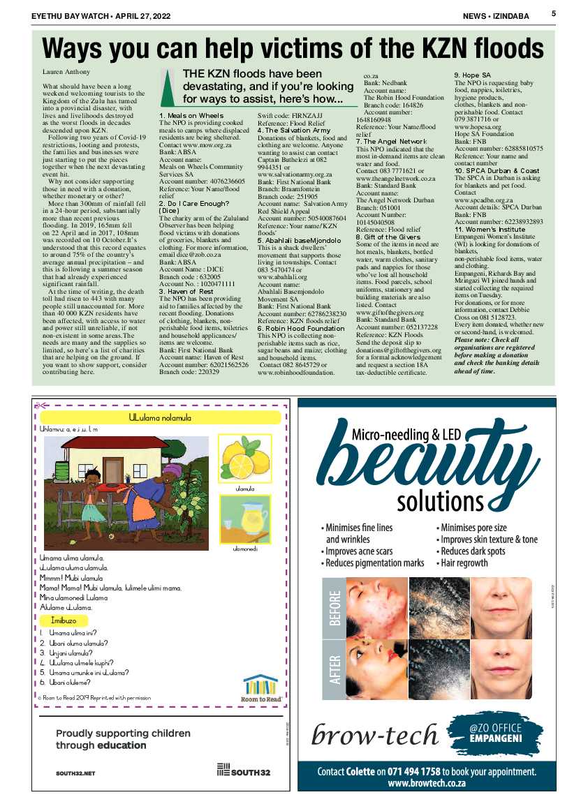 Eyethu Bay Watch page 5