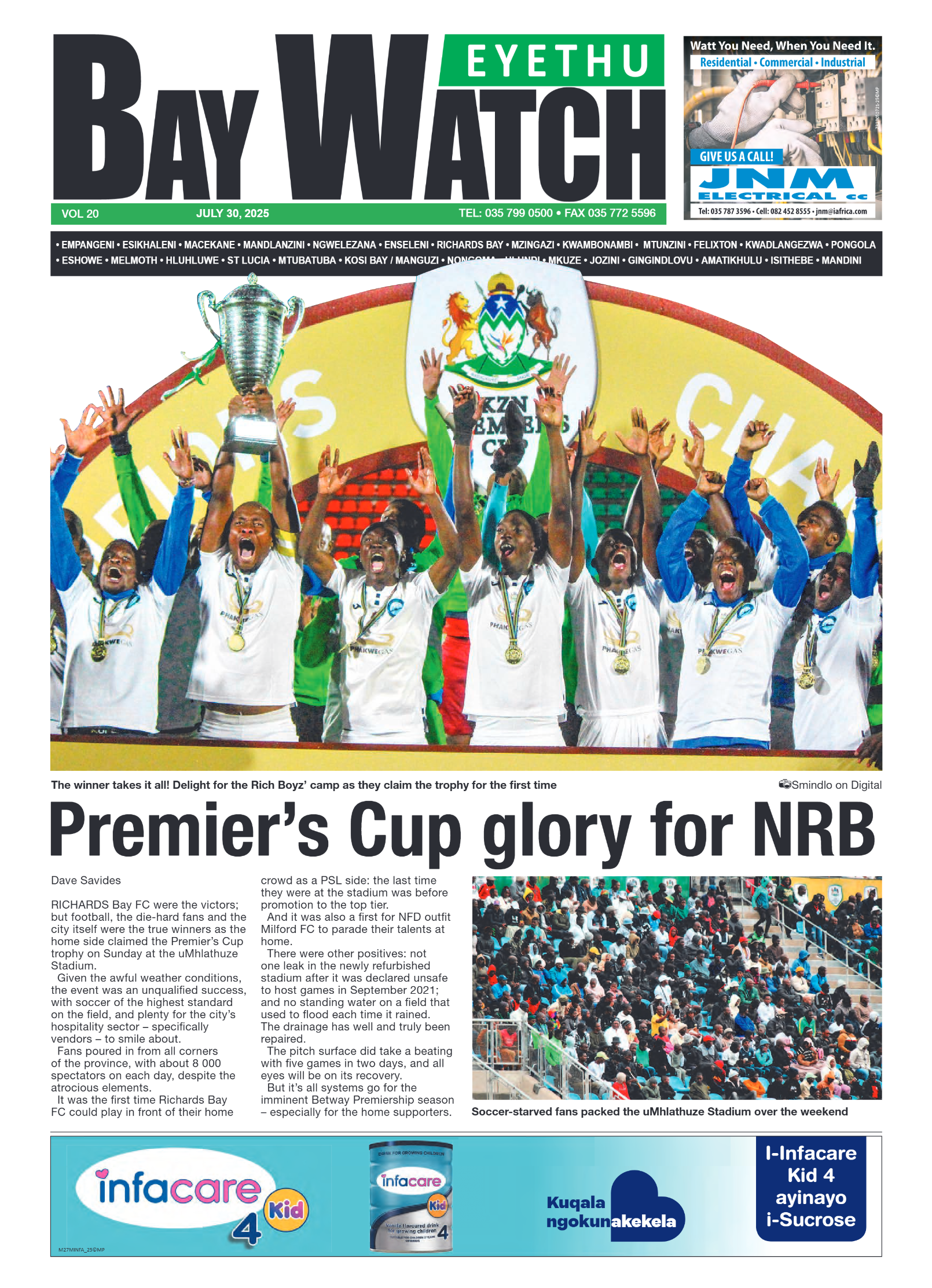 Eyethu Baywatch 11 January page 1