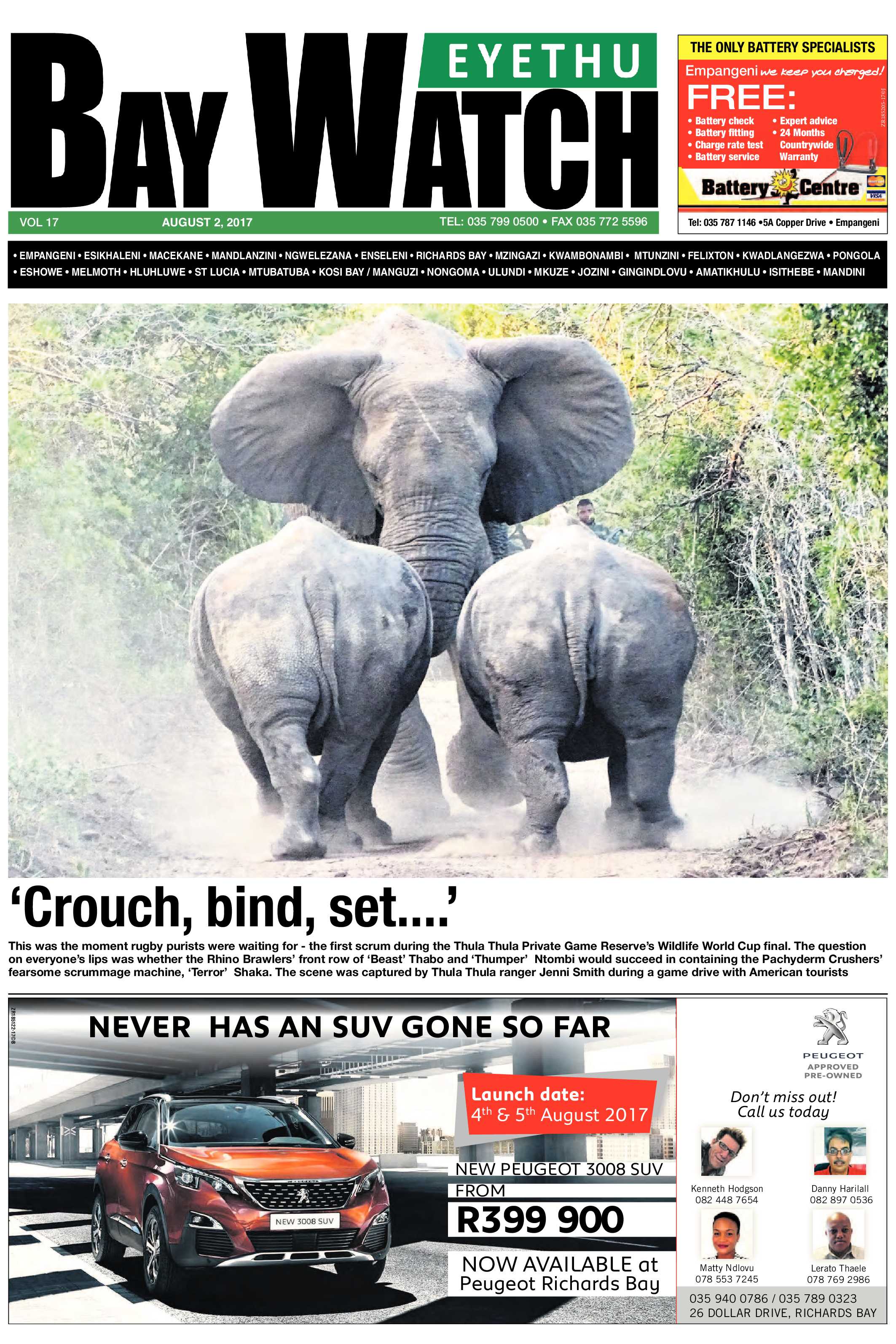 Eyethu Baywatch 03 August page 1