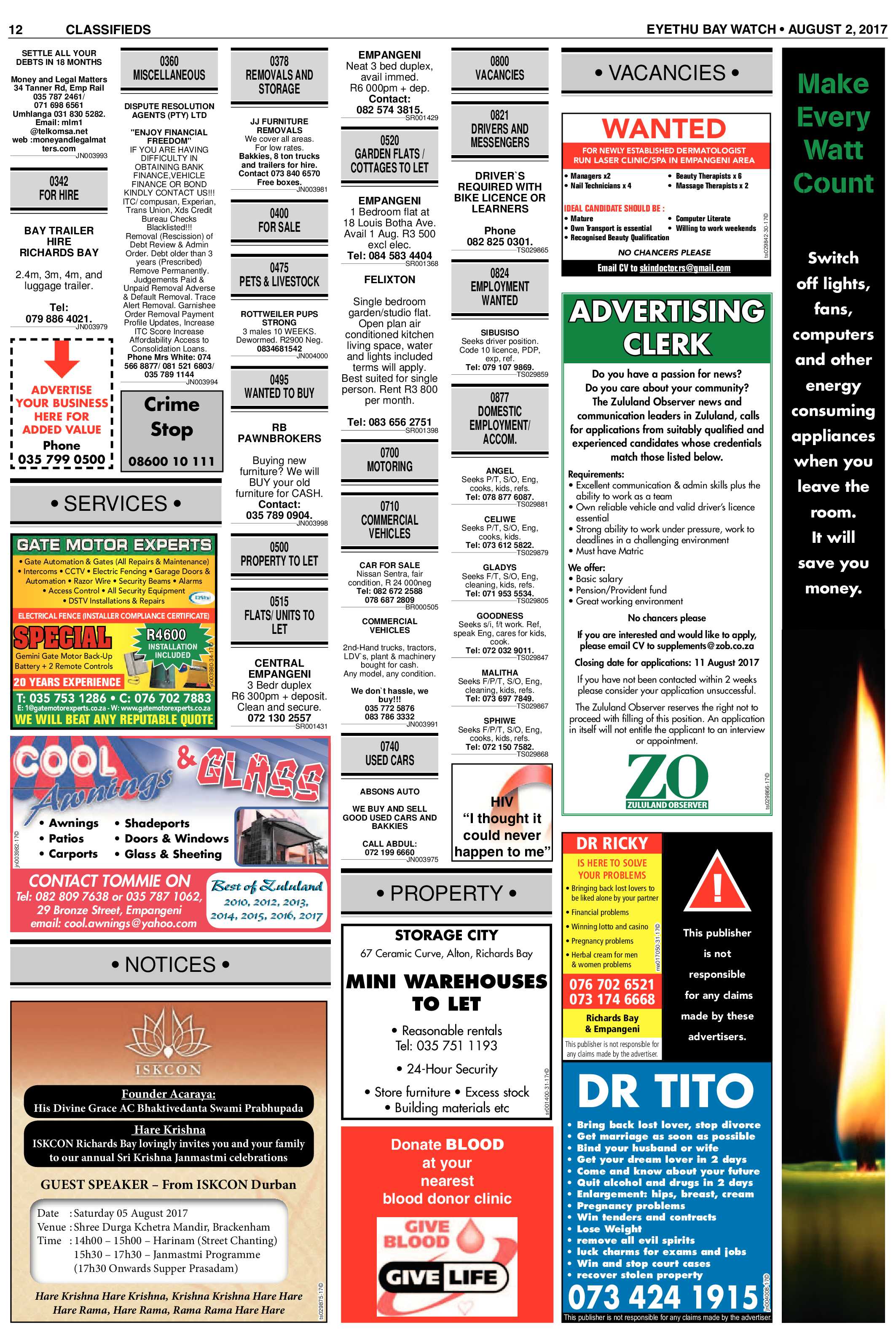 Eyethu Baywatch 03 August page 12