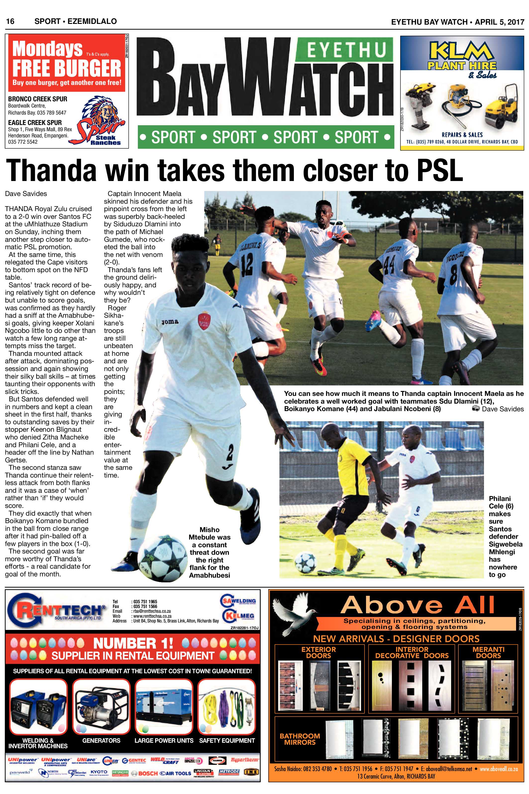 Eyethu Baywatch 05 April page 16