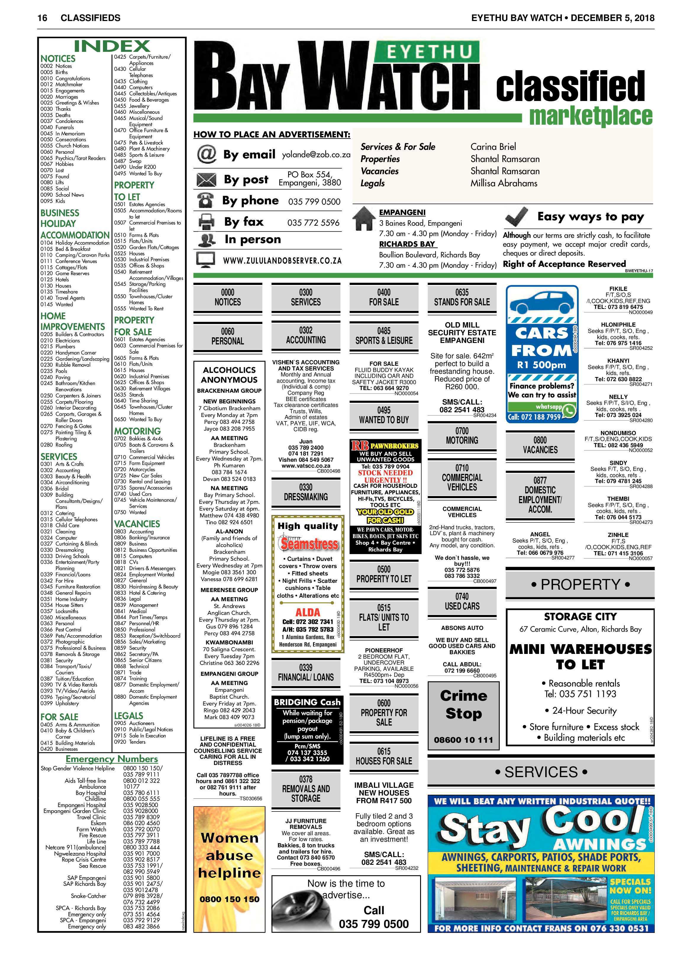 Eyethu Baywatch 05 Dec page 16