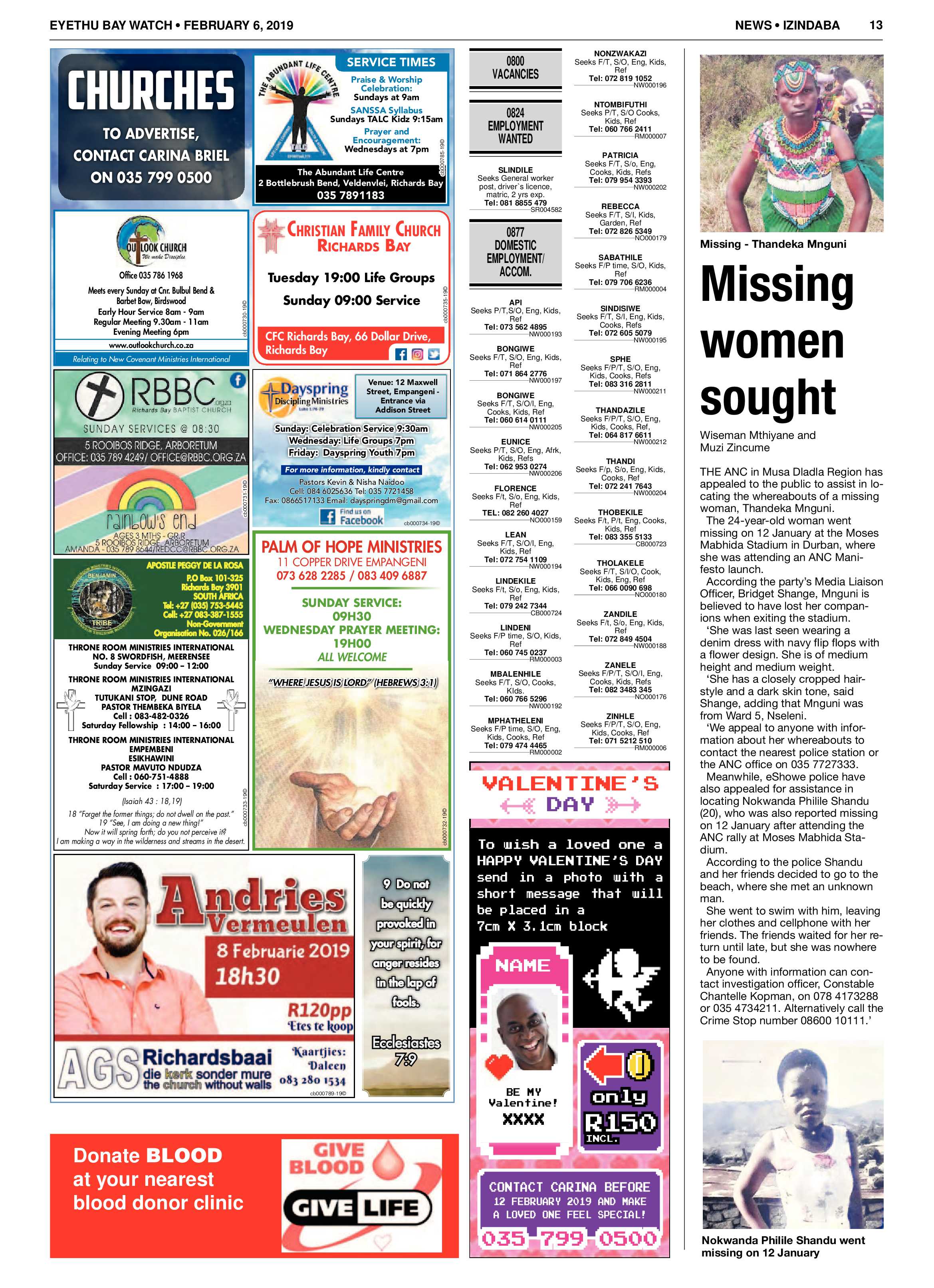 Eyethu Baywatch 06 Feb page 13