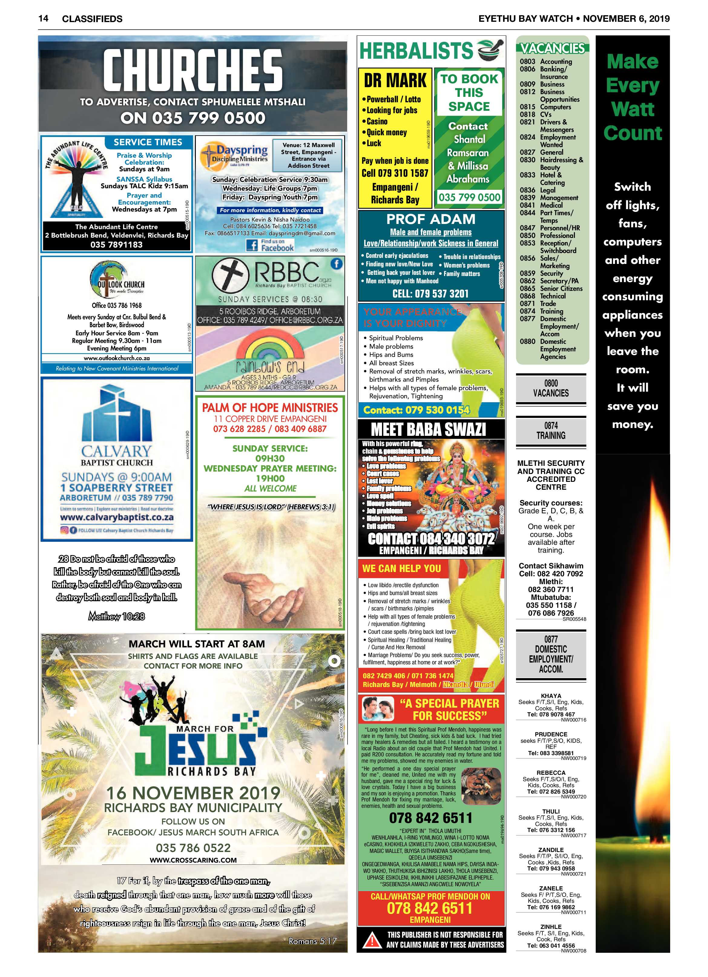 Eyethu Baywatch 06 November page 14