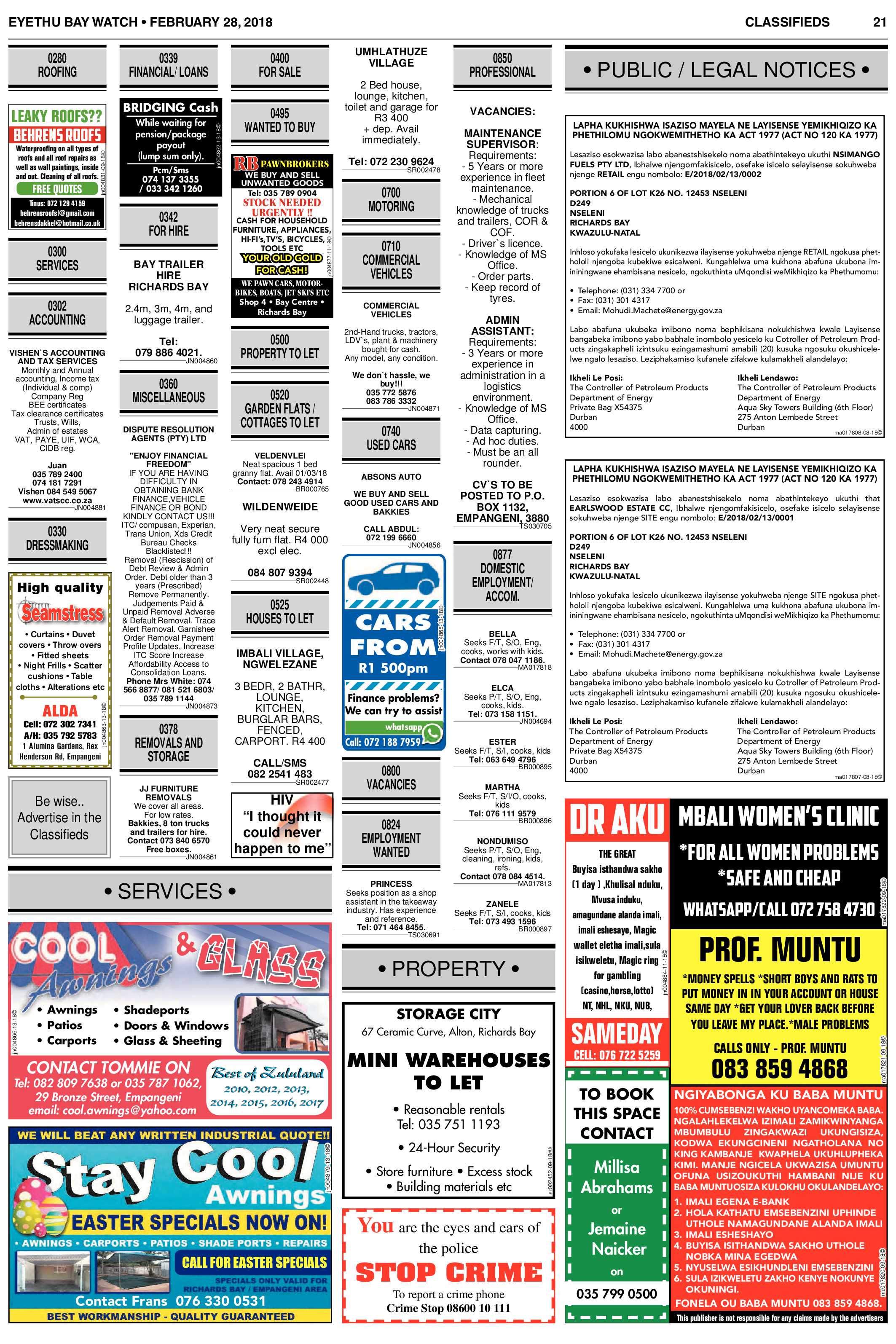 Eyethu Baywatch 07 March page 21