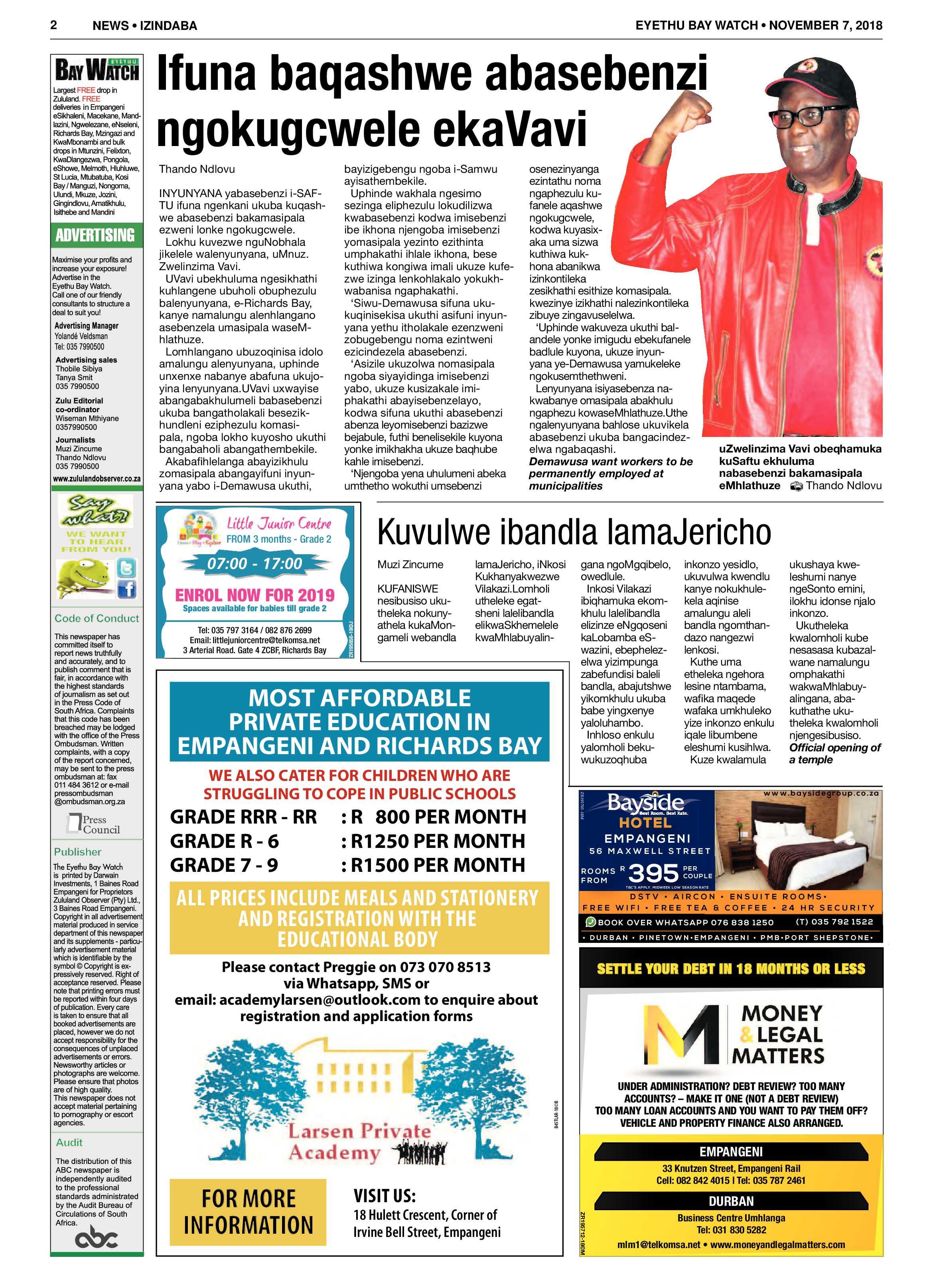 Eyethu Baywatch 07 Nov page 2