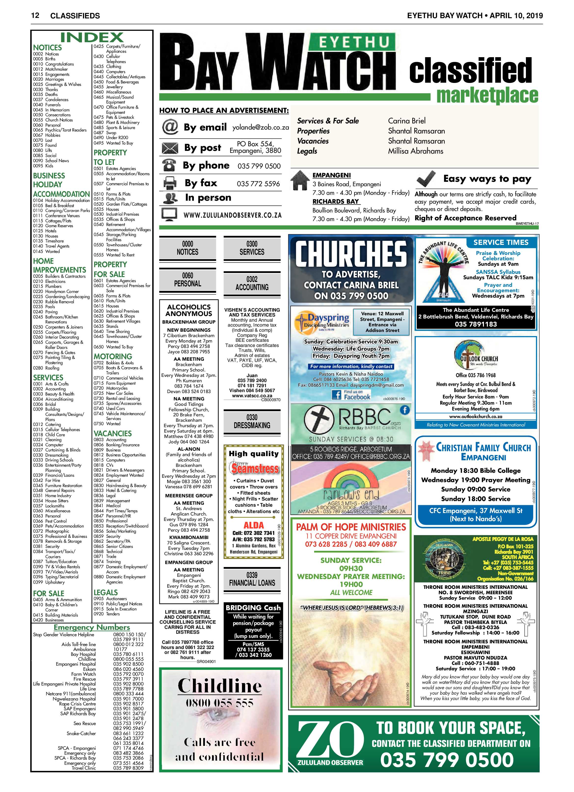 Eyethu Baywatch 10 April page 12