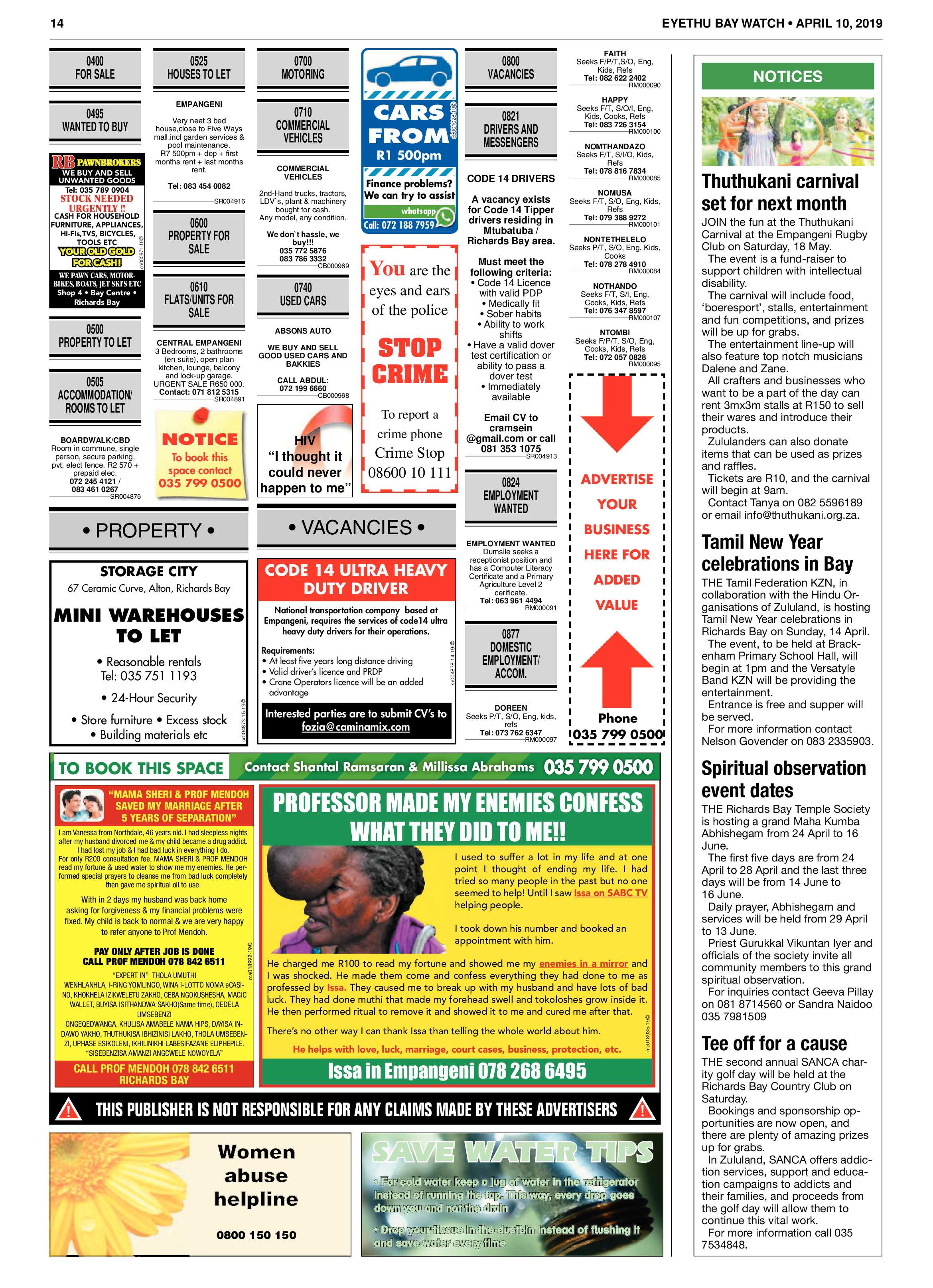 Eyethu Baywatch 10 April page 14