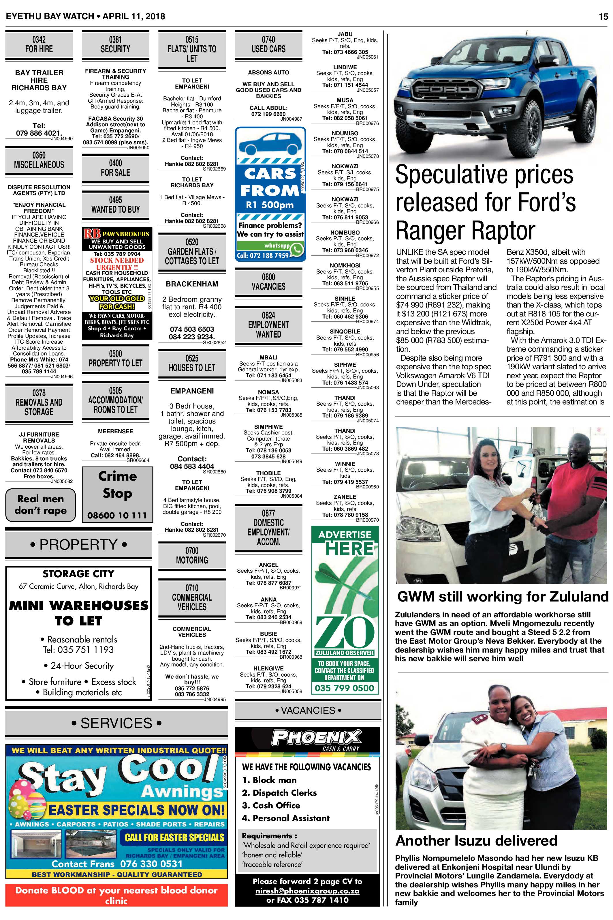 Eyethu Baywatch 11 April page 15