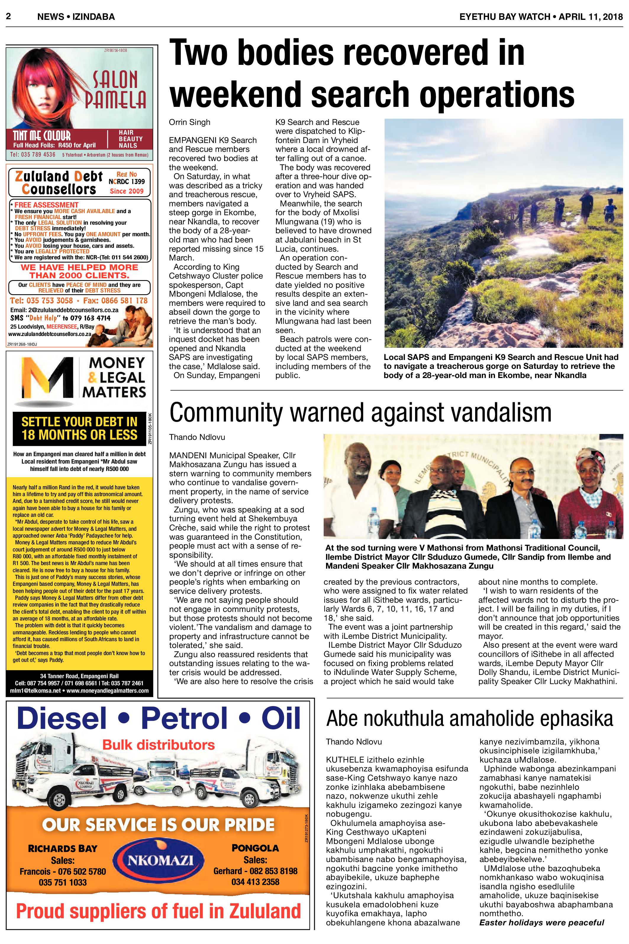 Eyethu Baywatch 11 April page 2