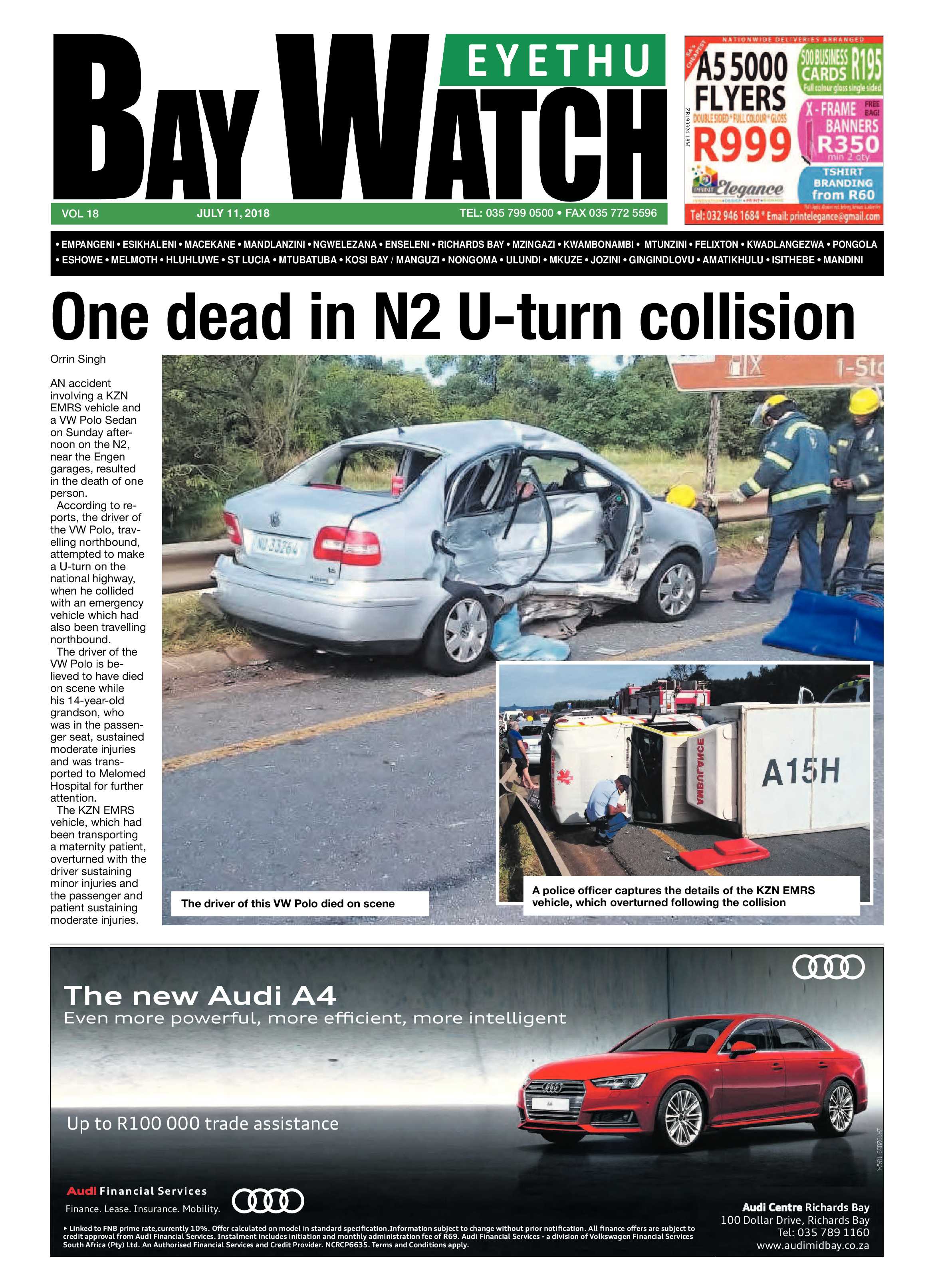 Eyethu Baywatch 11 July page 1