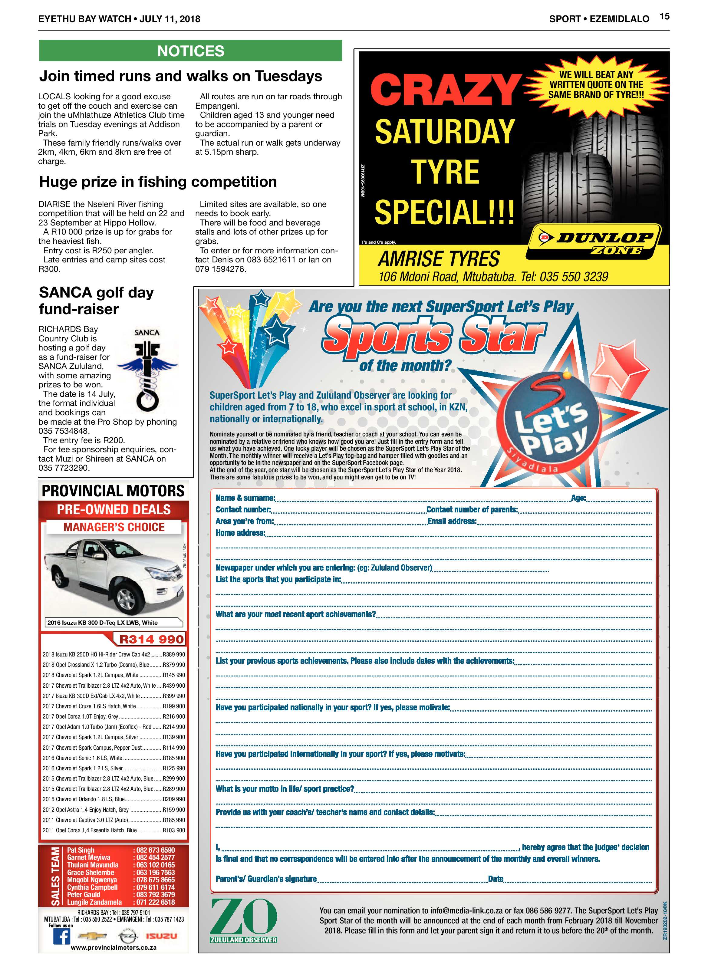 Eyethu Baywatch 11 July page 15