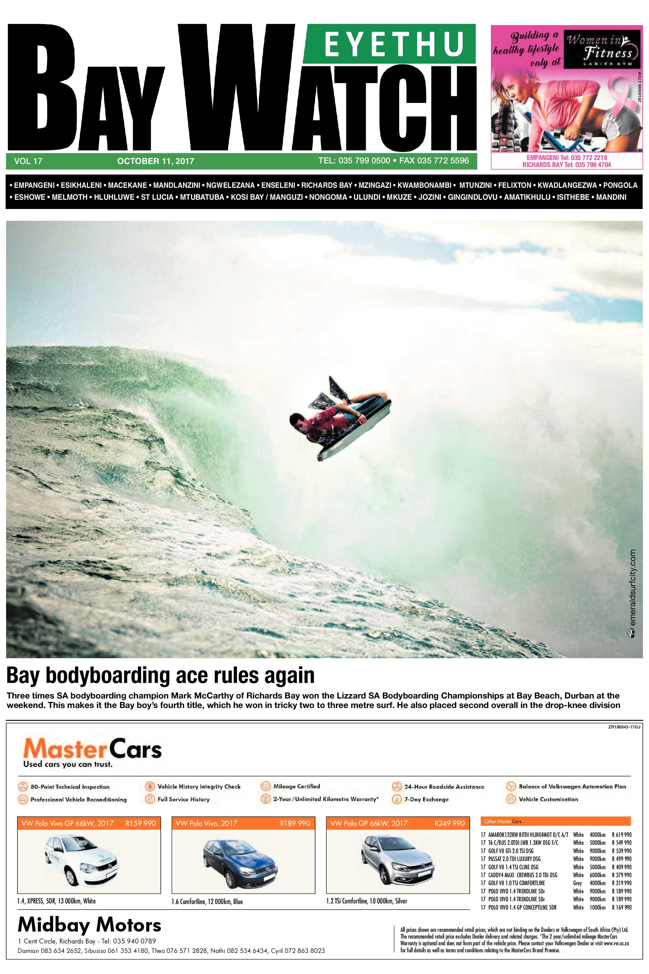 Eyethu Baywatch 11 Oct page 1