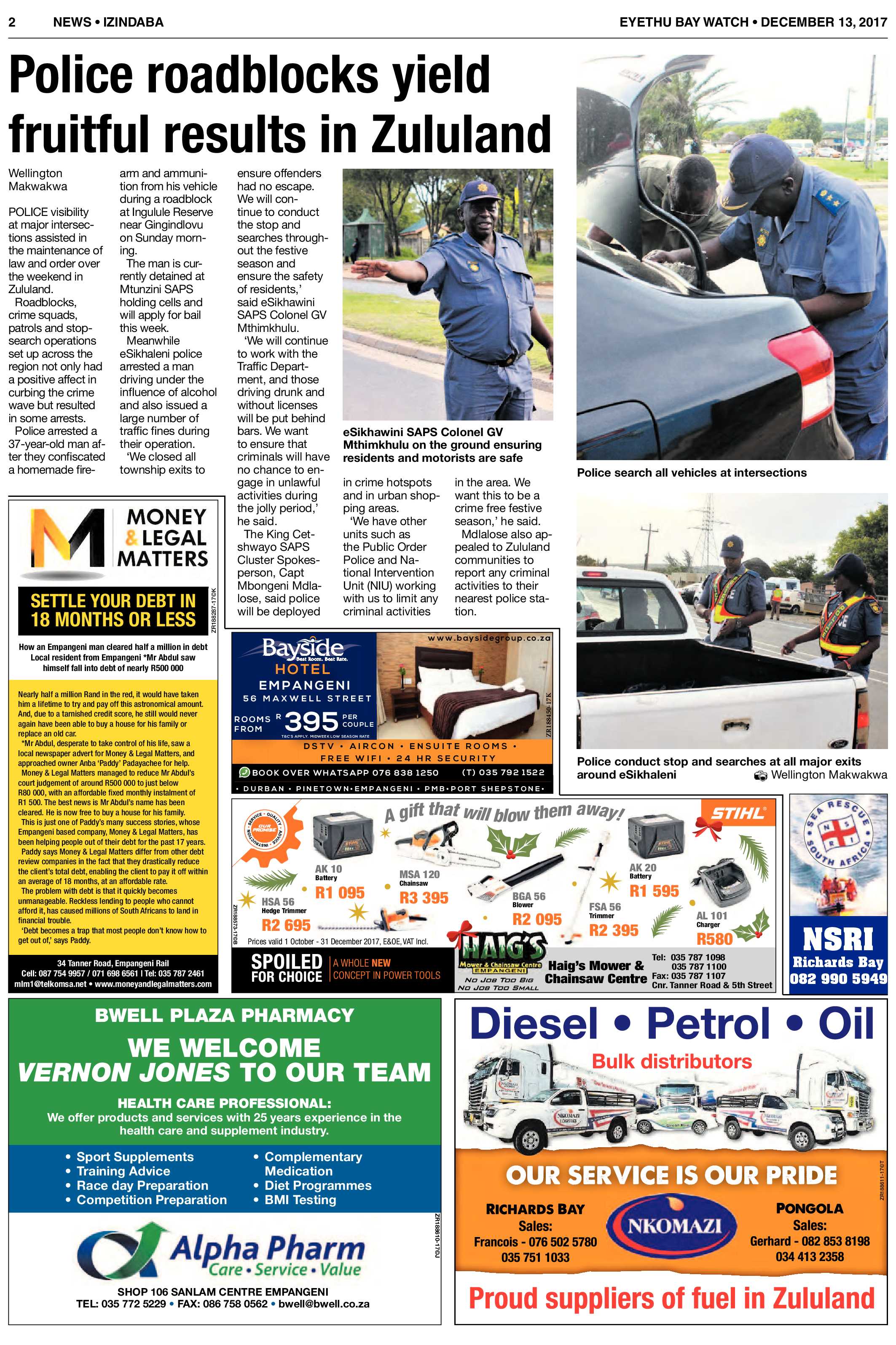 Eyethu Baywatch 13 Dec page 2