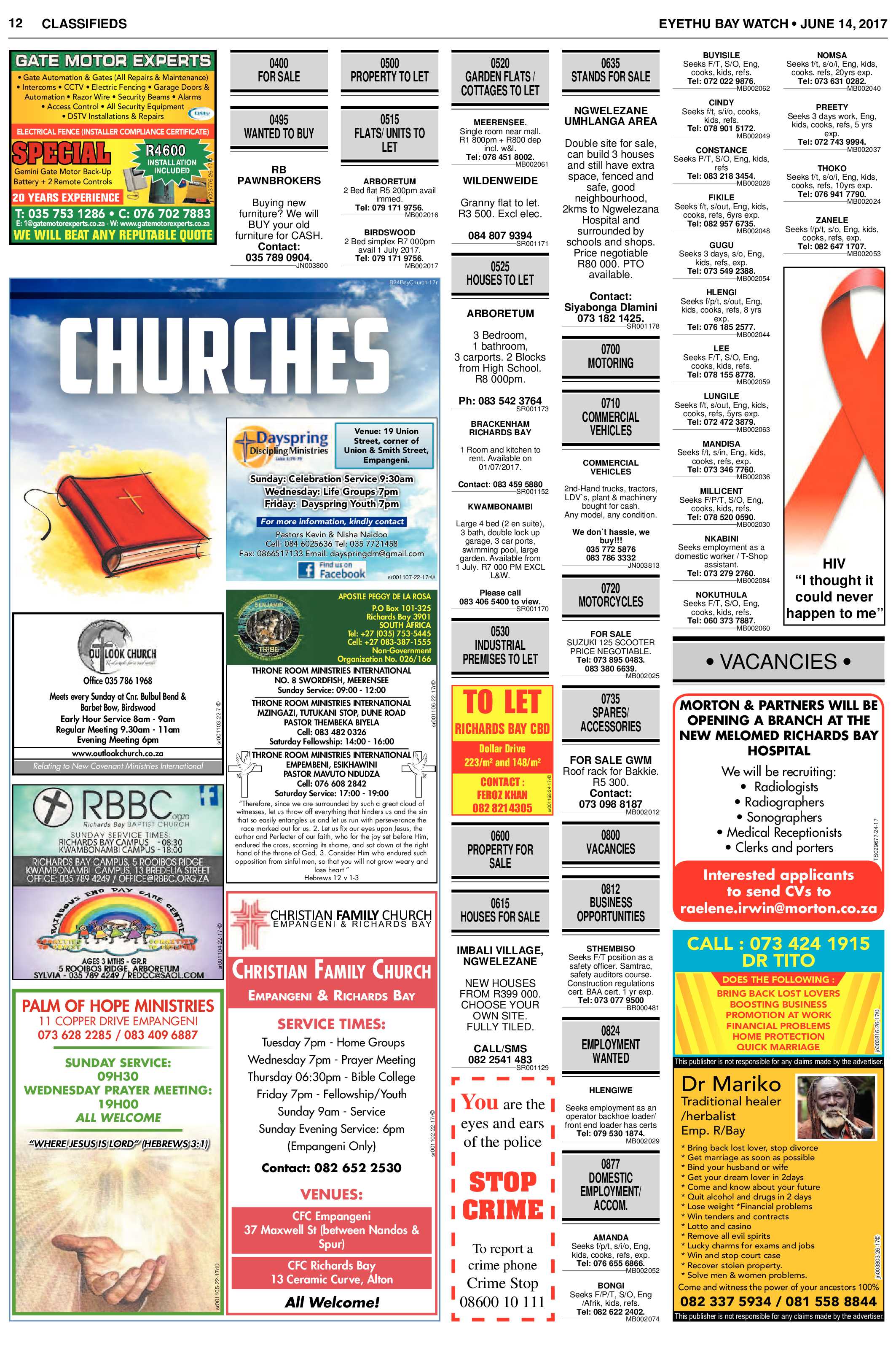 Eyethu Baywatch 14 June page 12