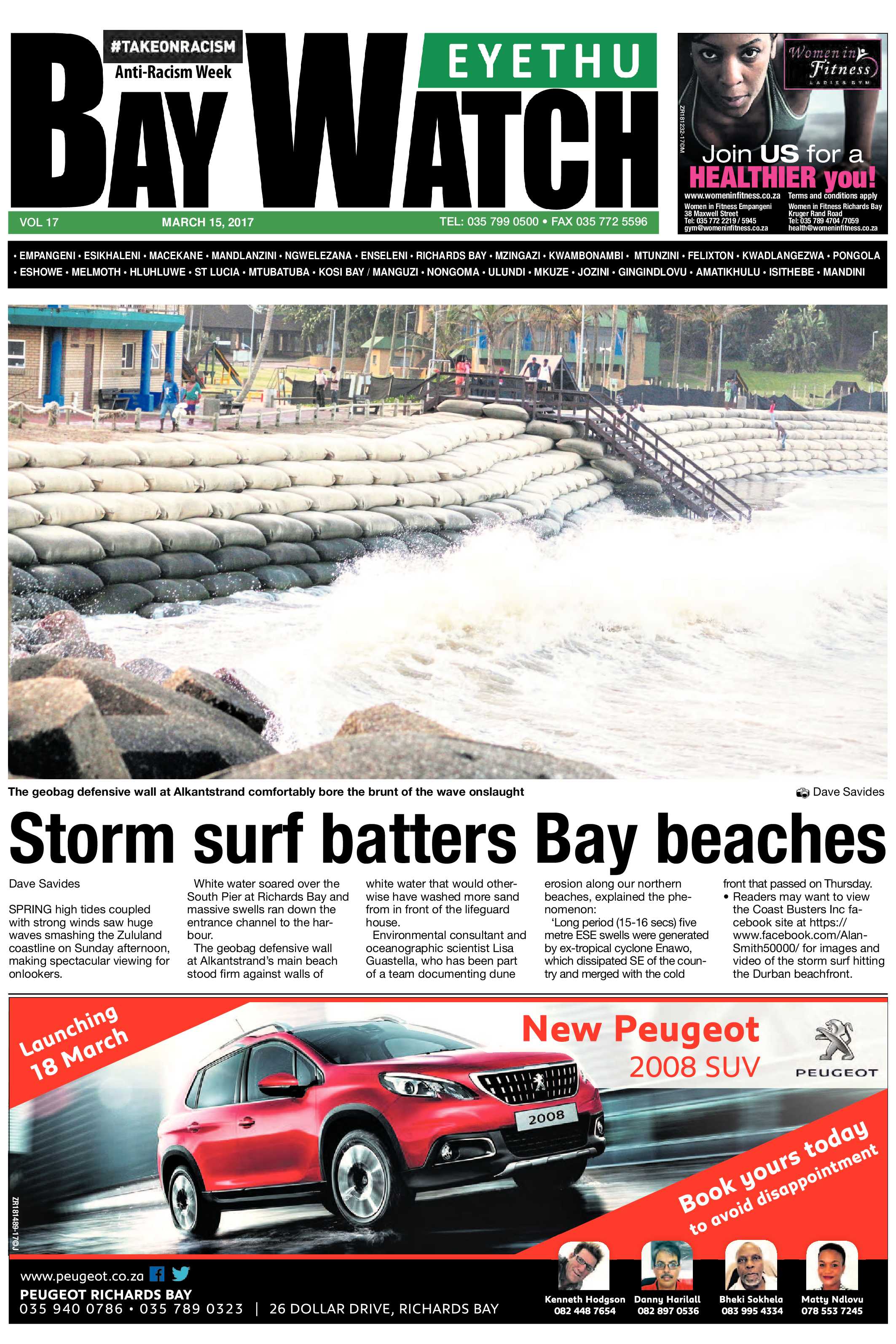 Eyethu Baywatch 15 March page 1