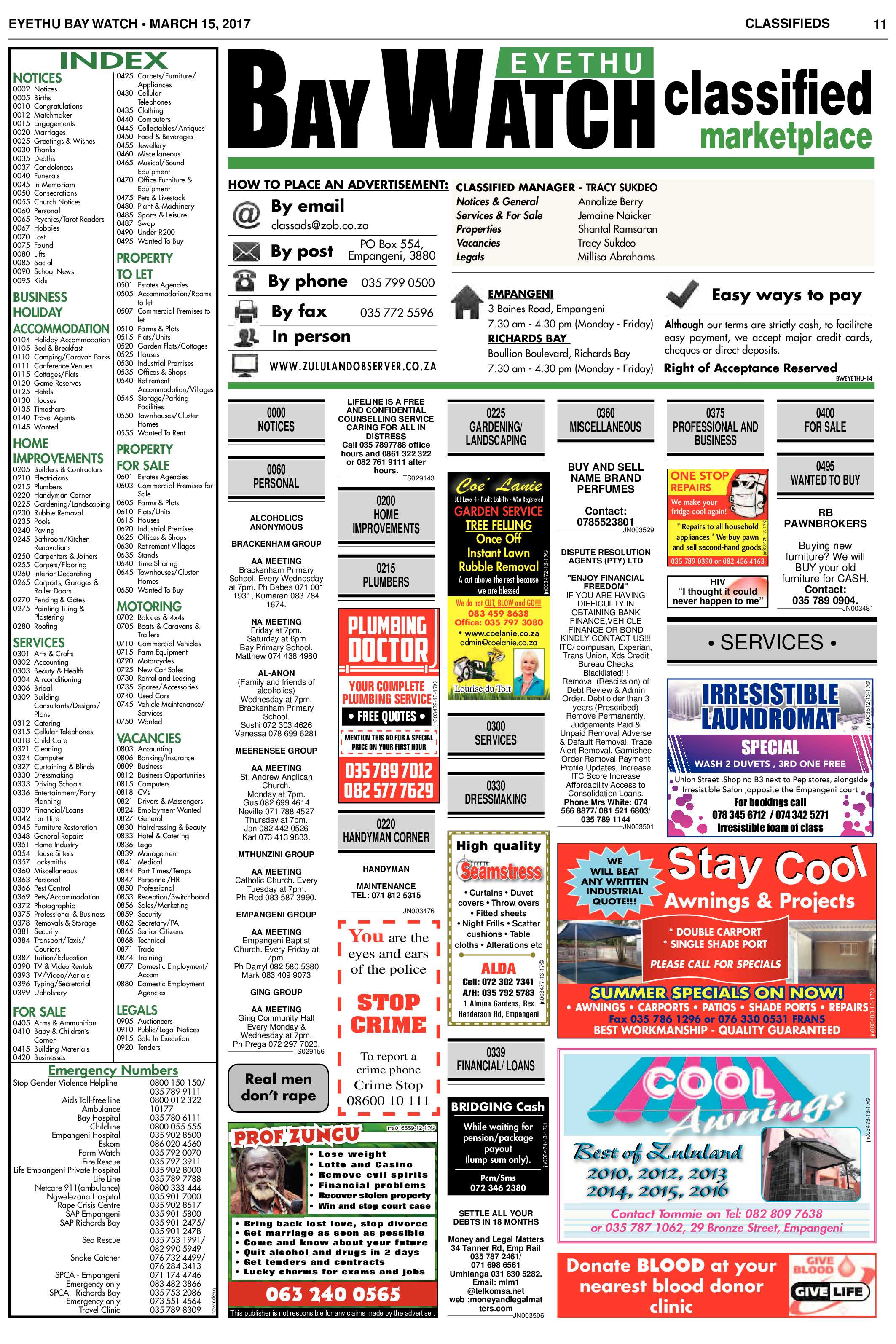 Eyethu Baywatch 15 March page 11