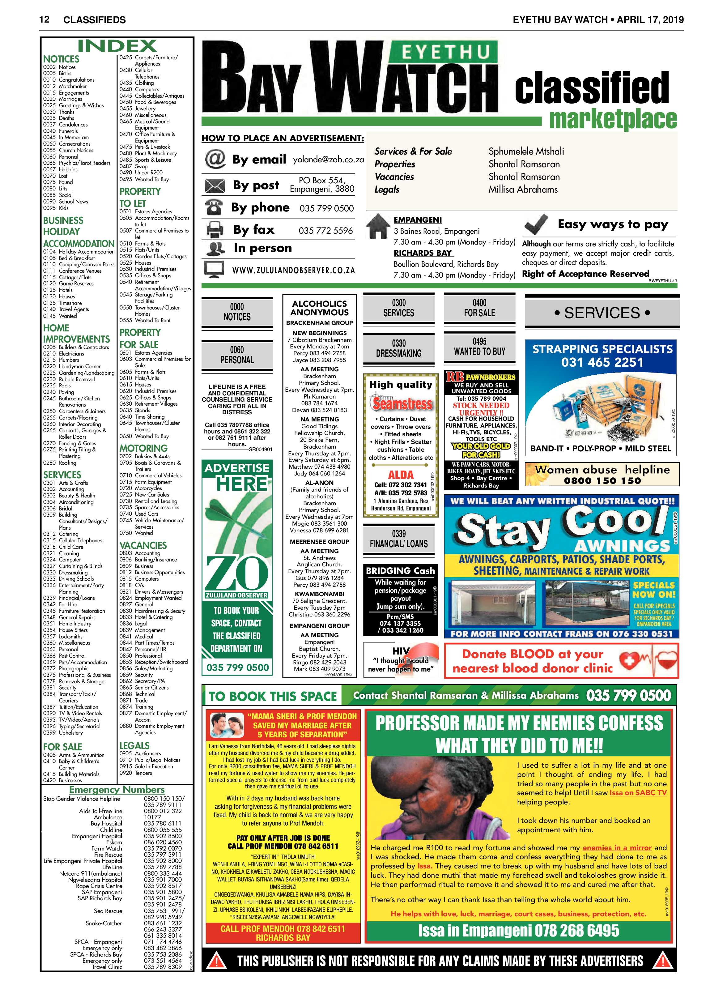 Eyethu Baywatch 17 April page 12