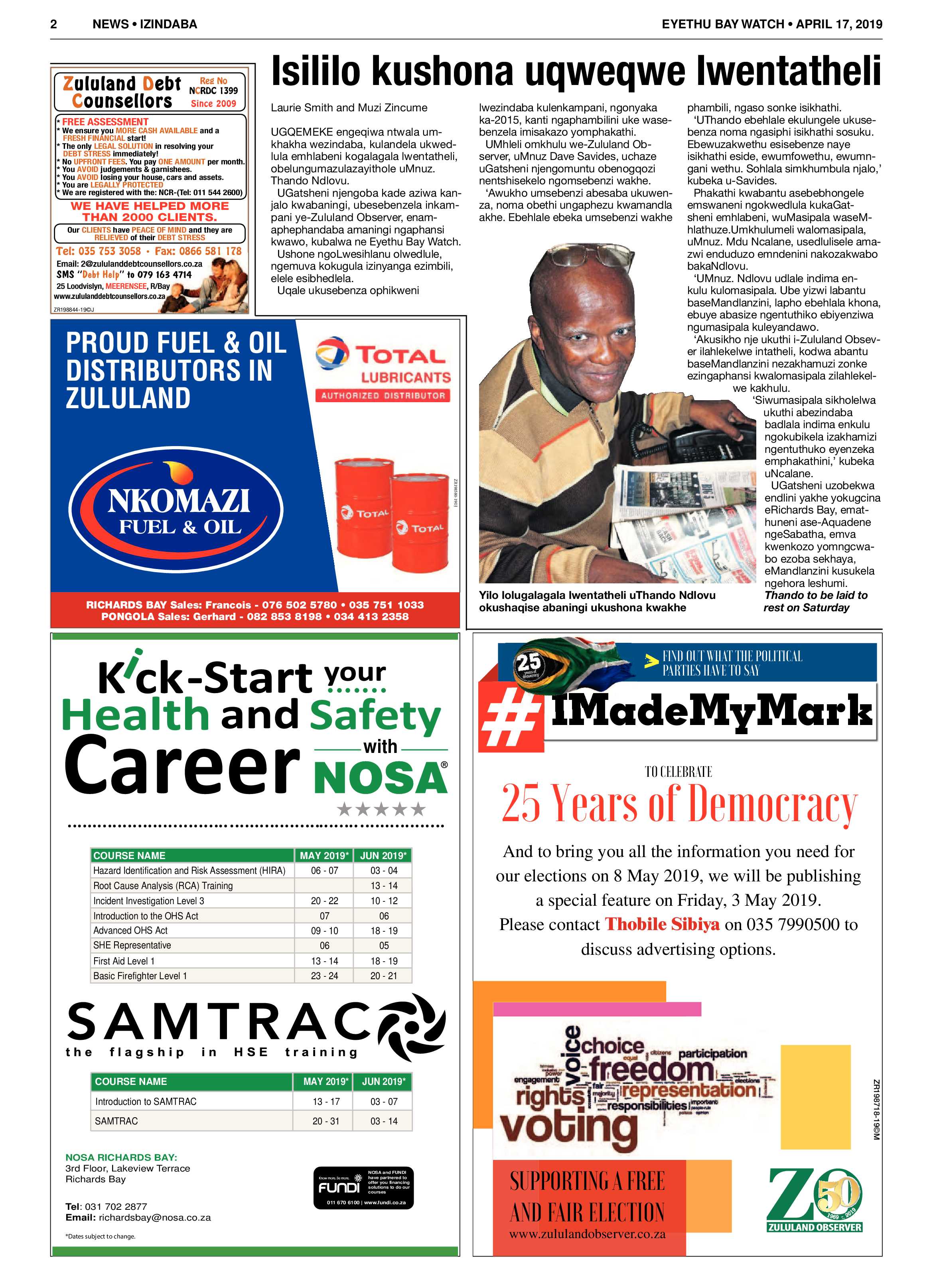 Eyethu Baywatch 17 April page 2