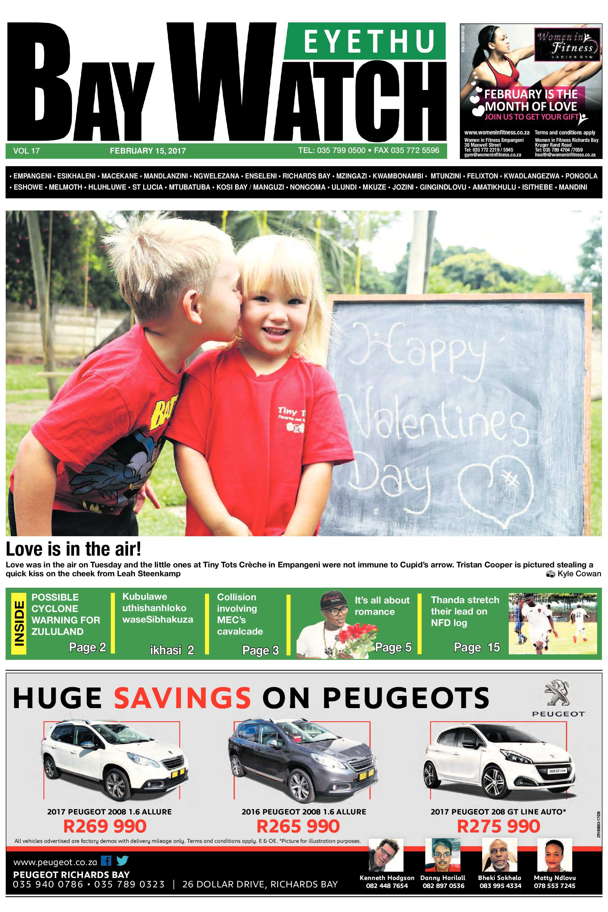 Eyethu Baywatch 15 February page 1