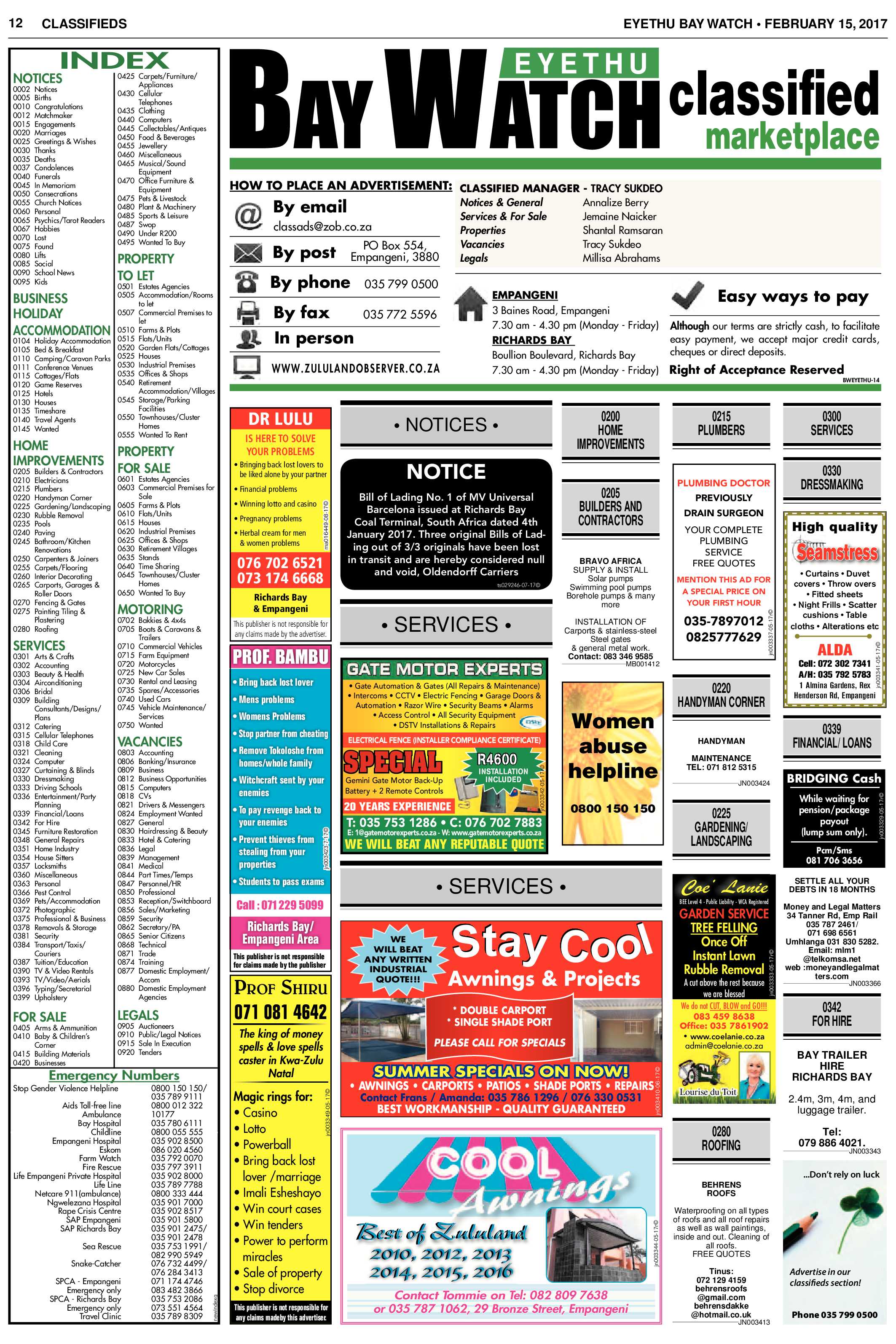 Eyethu Baywatch 15 February page 12