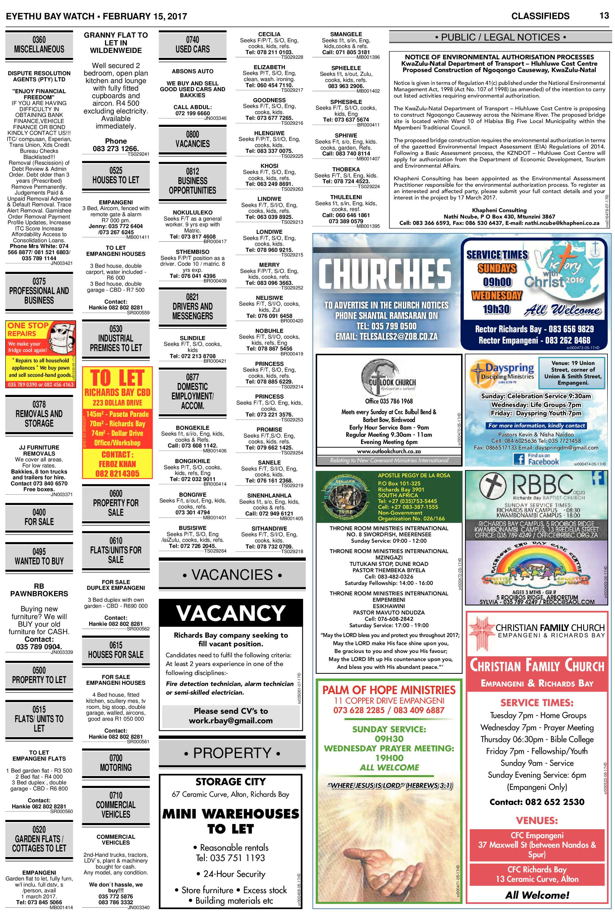 Eyethu Baywatch 15 February page 13