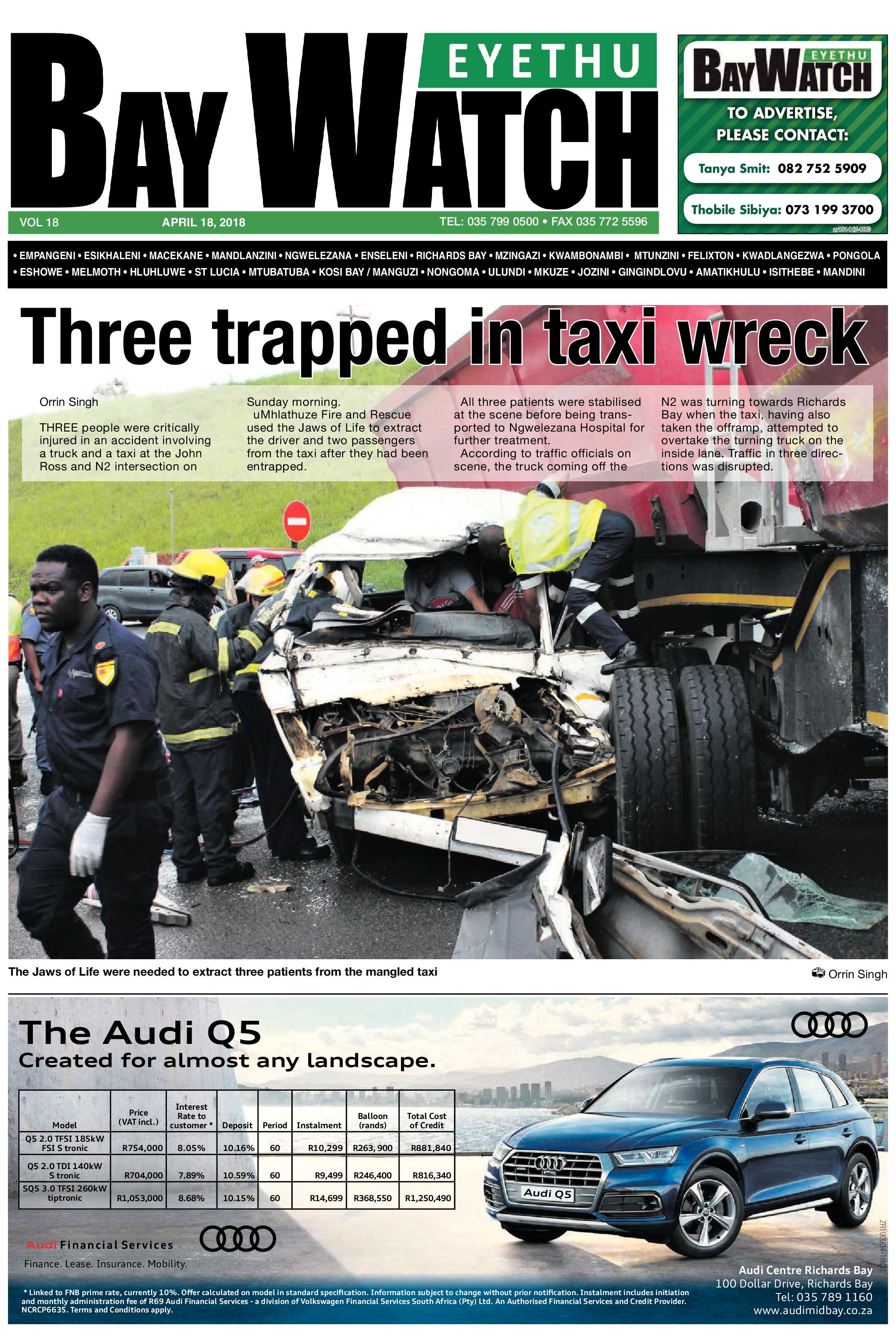 Eyethu Baywatch 18 April page 1