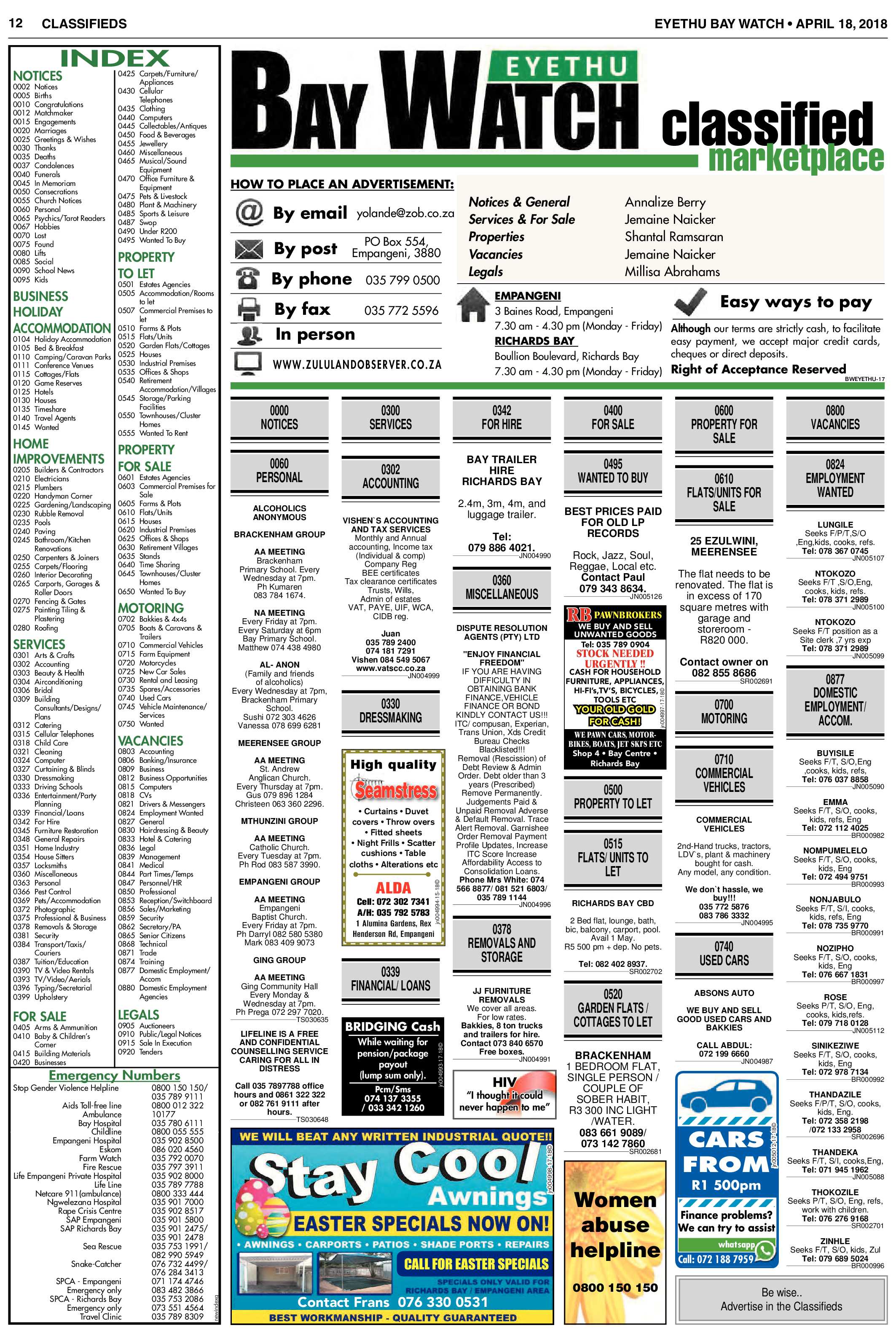 Eyethu Baywatch 18 April page 12