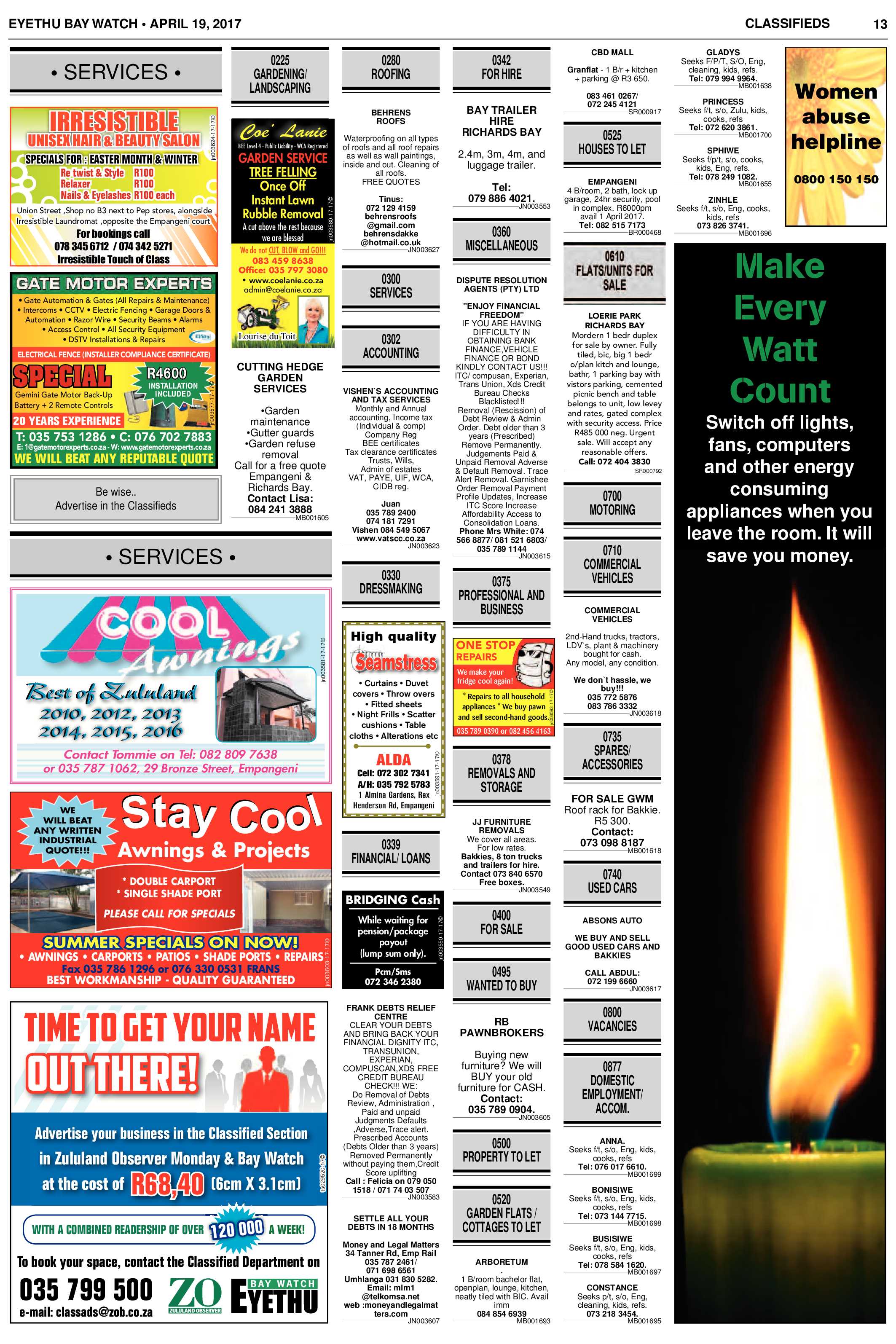 Eyethu Baywatch 19 April page 13