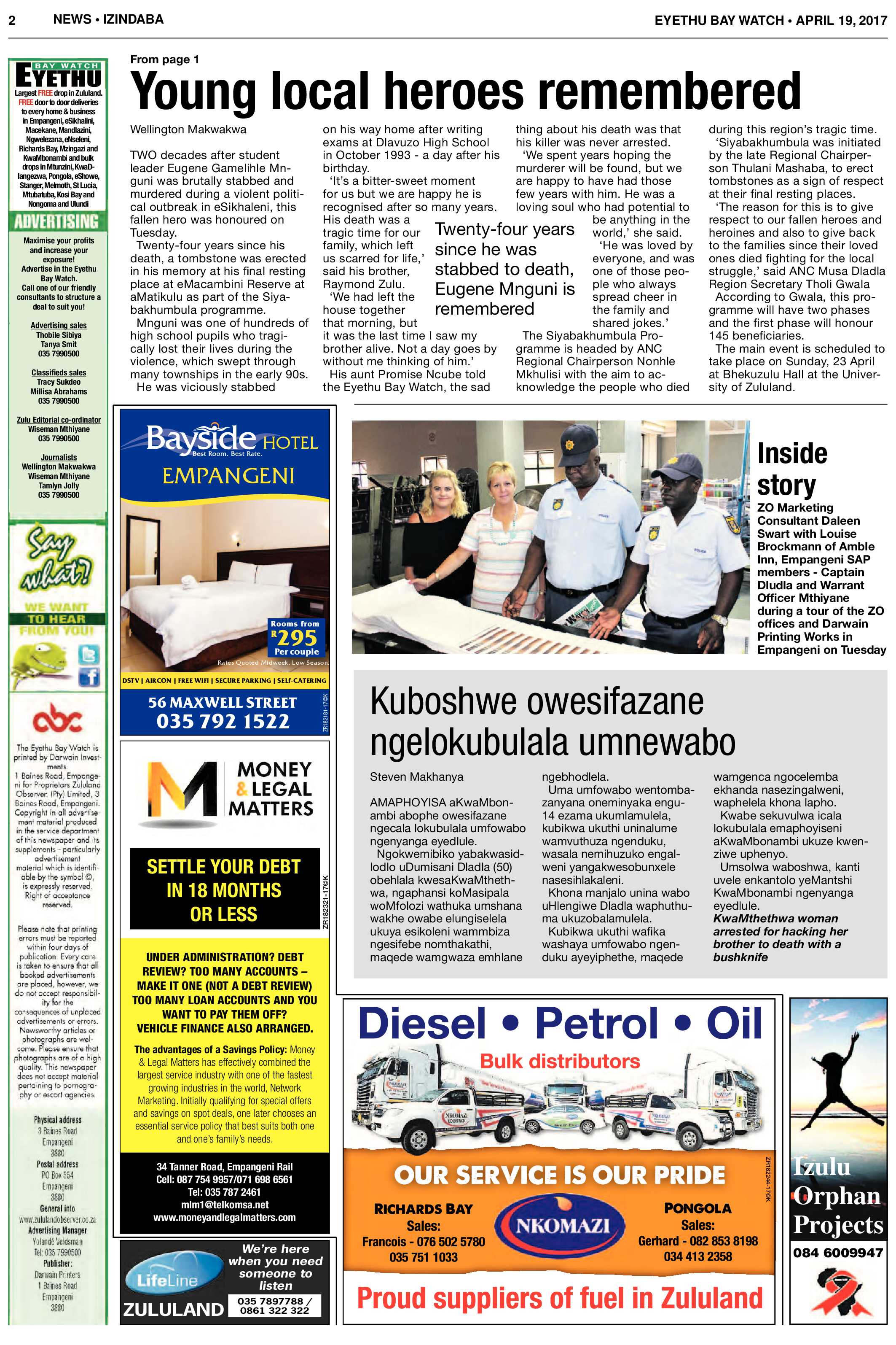 Eyethu Baywatch 19 April page 2