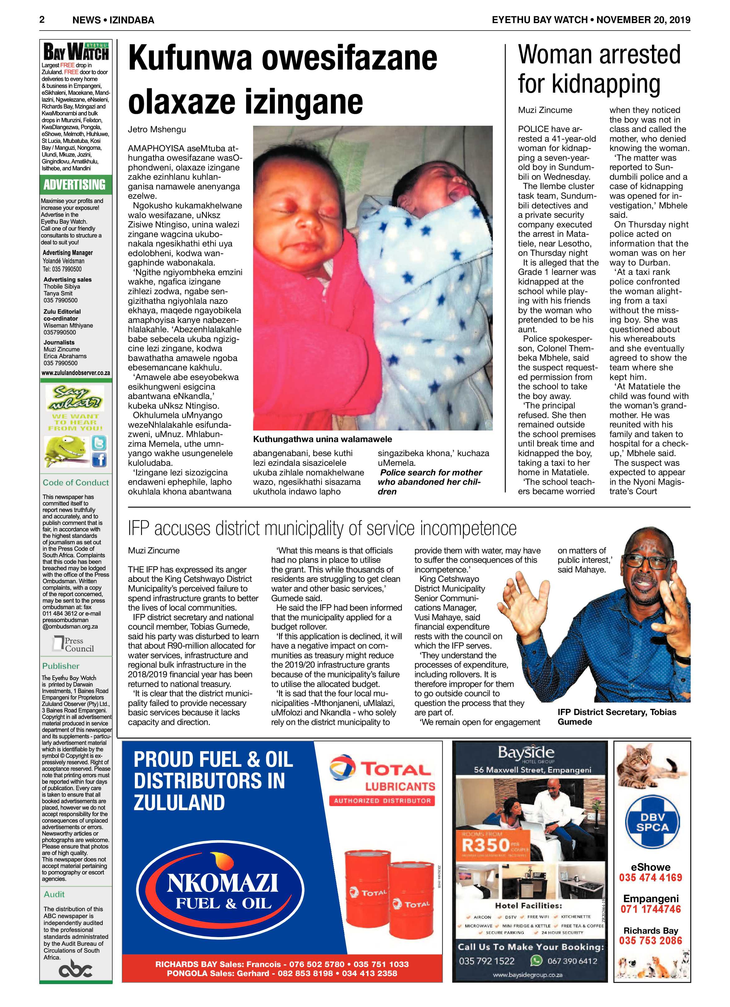 Eyethu Baywatch 20 Nov page 2