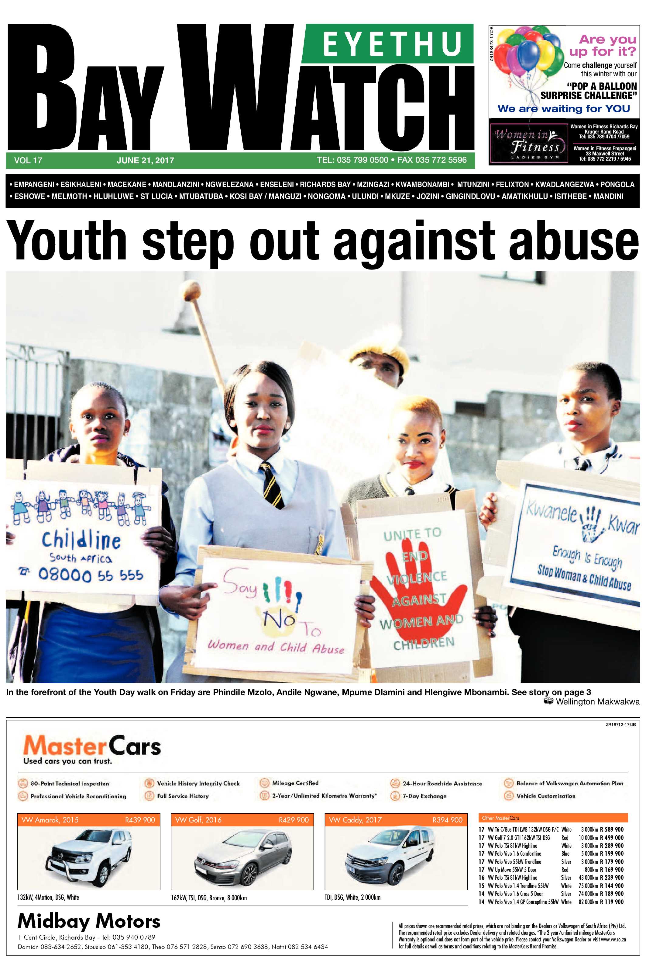 Eyethu Baywatch 21 June page 1