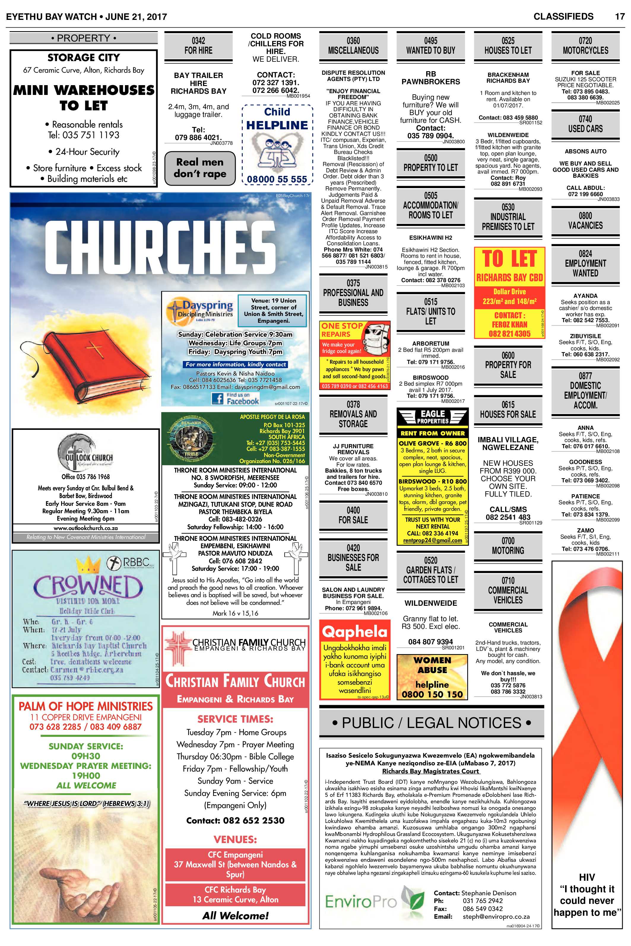 Eyethu Baywatch 21 June page 17