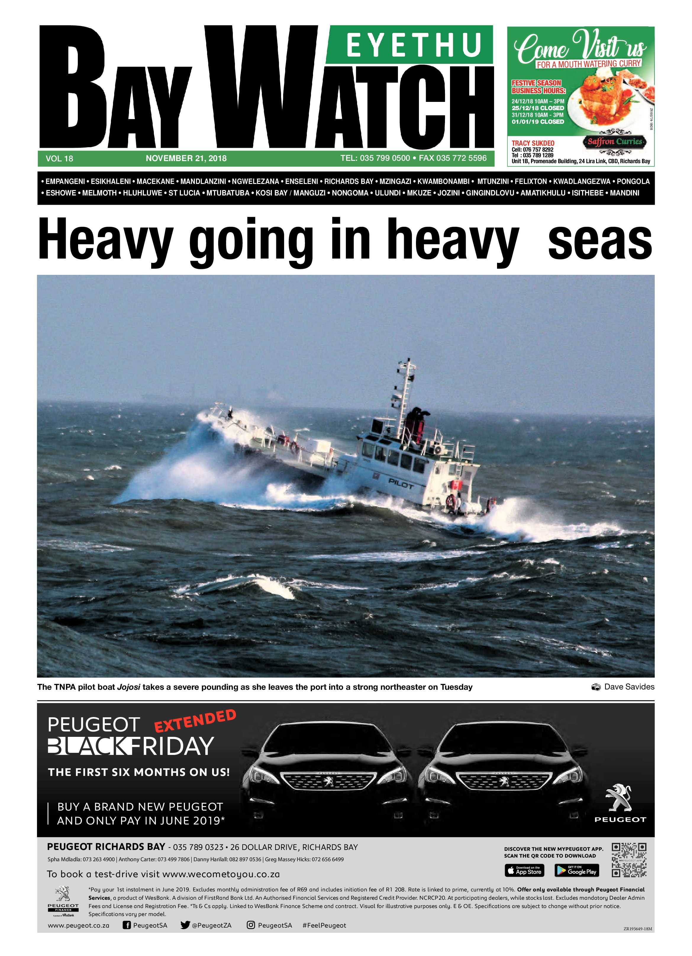 Eyethu Baywatch 21 Nov page 1