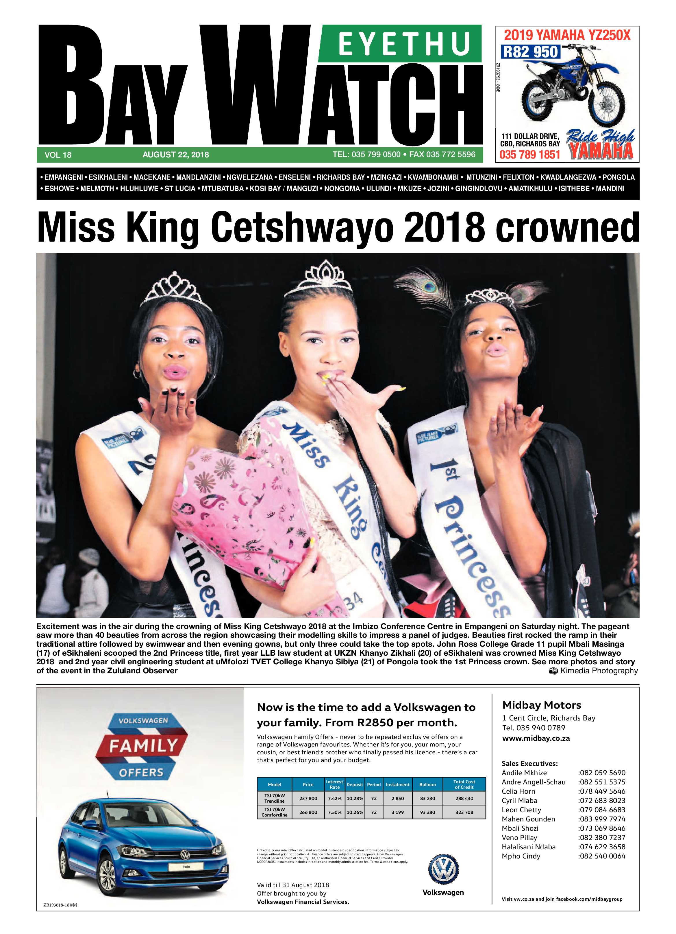 Eyethu Baywatch 22 Aug page 1