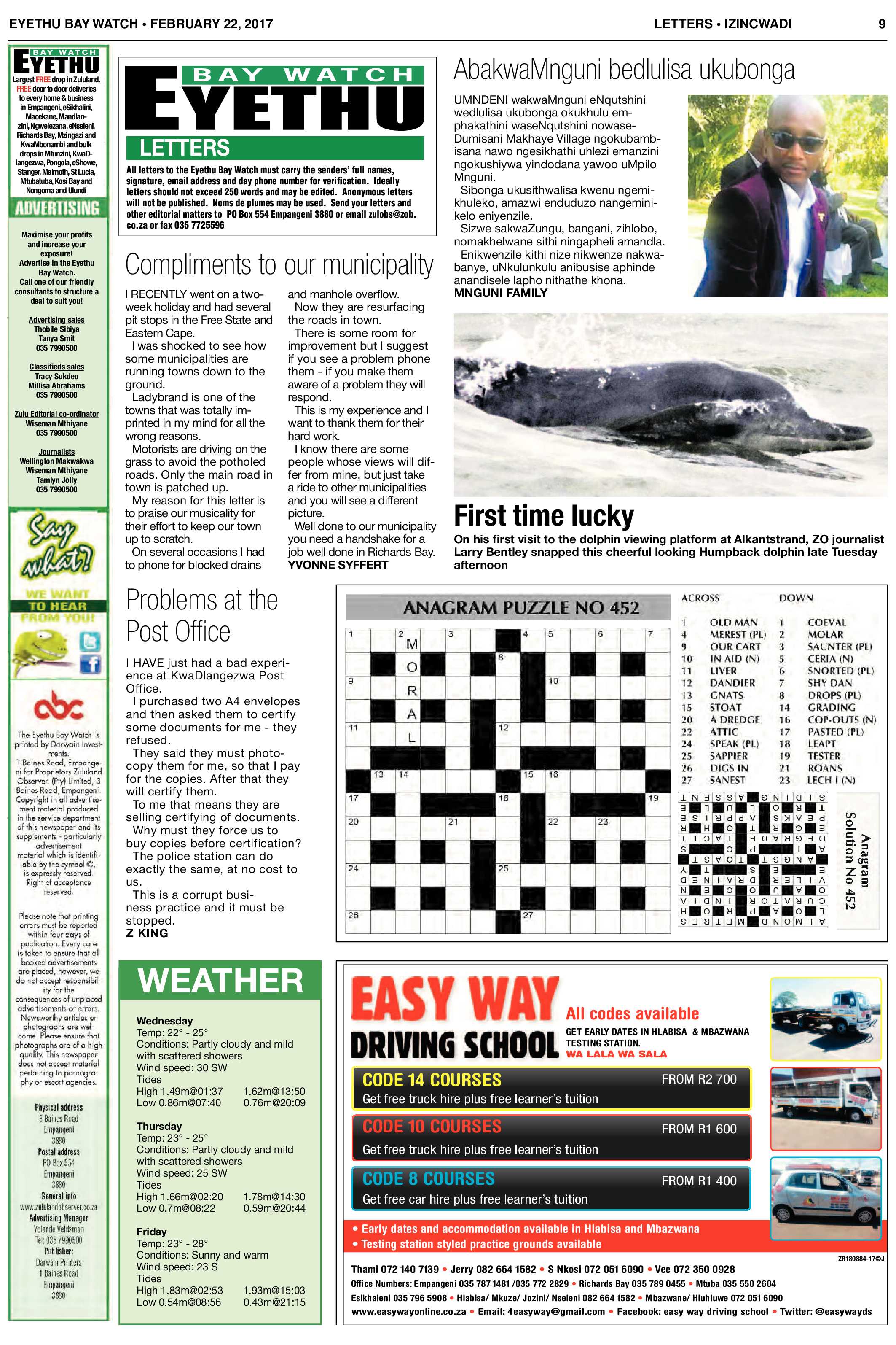 Eyethu Baywatch 22 February page 9