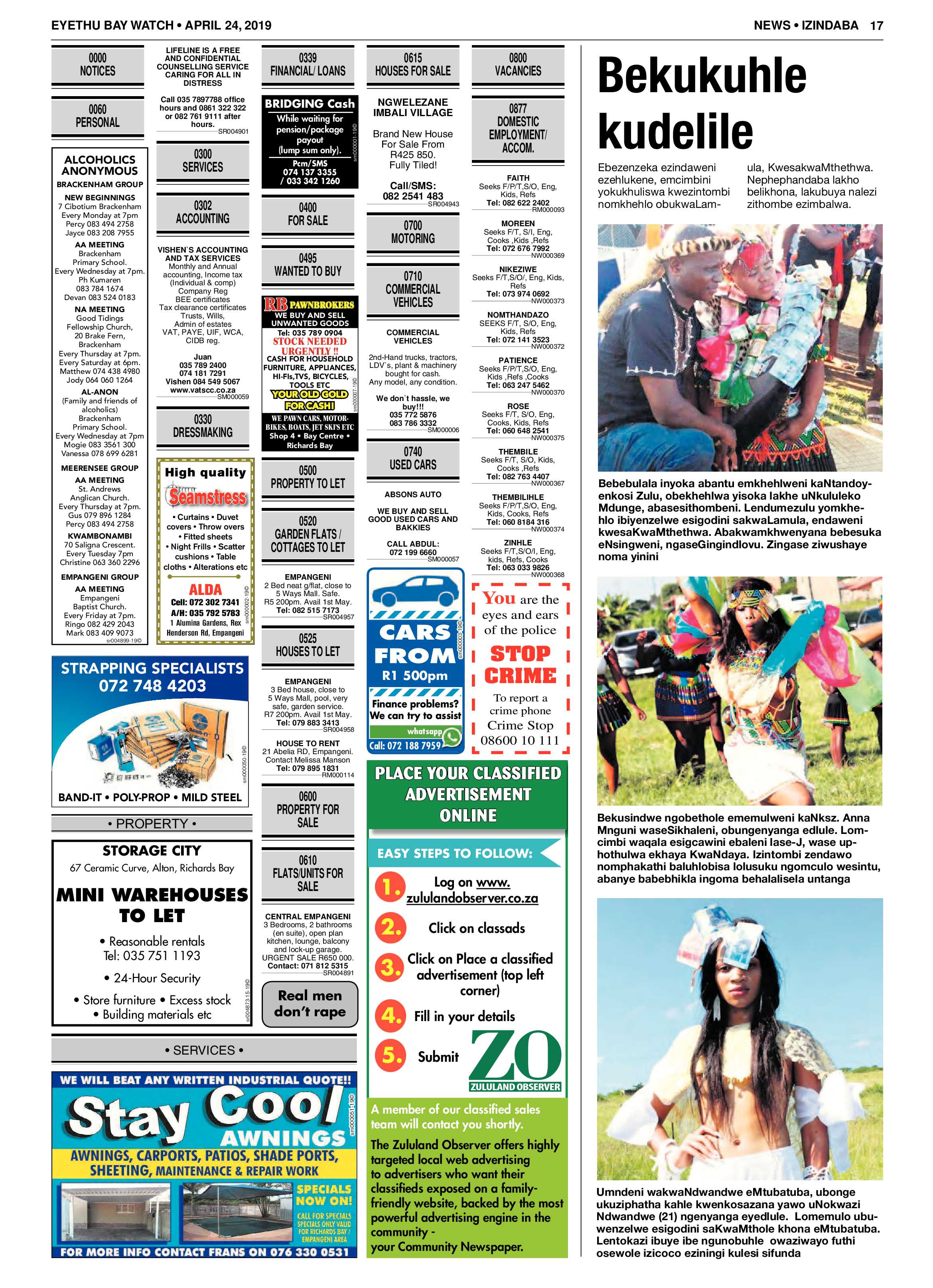 Eyethu Baywatch 24 April page 17