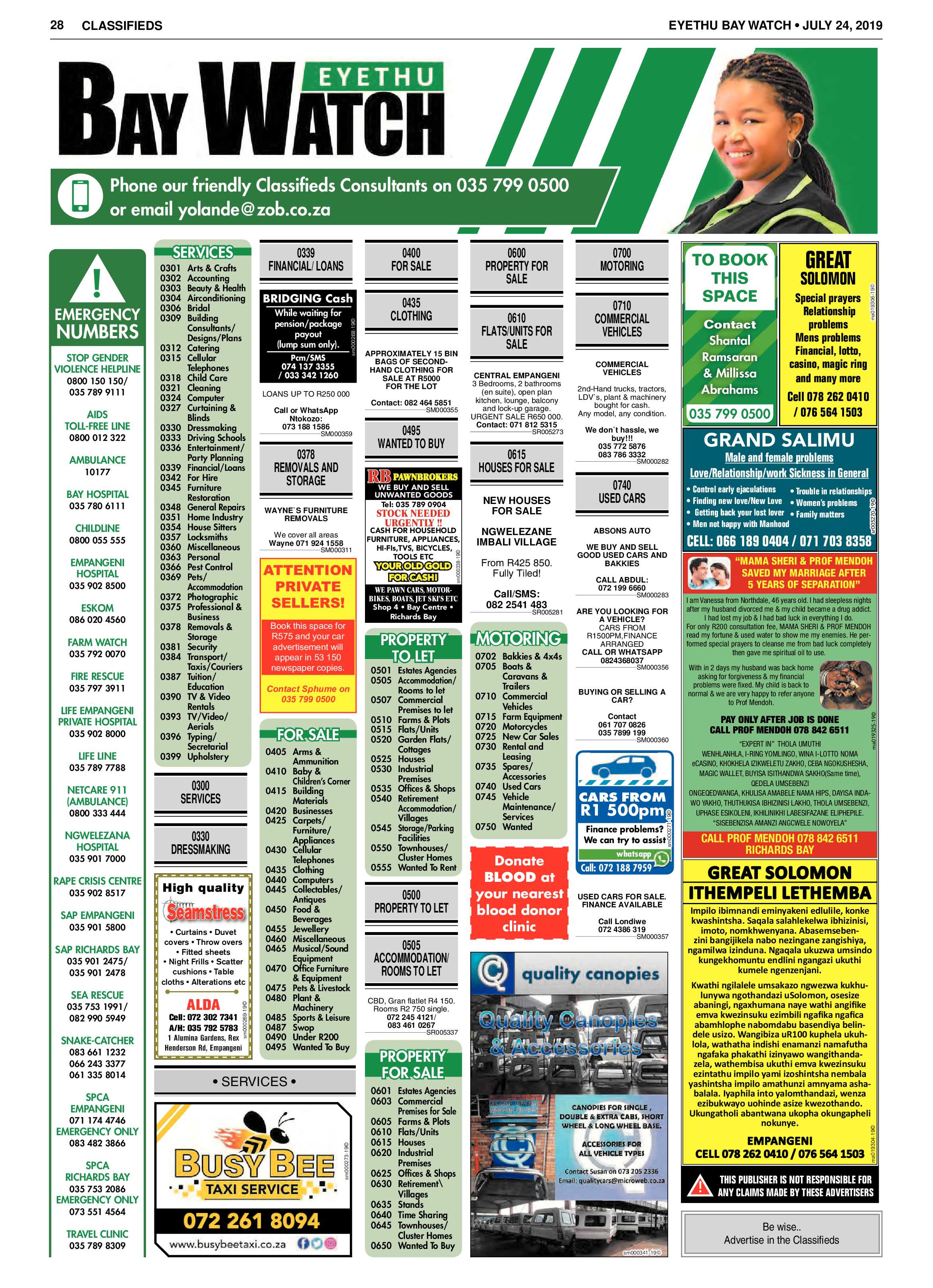 Eyethu Baywatch 24 July page 28