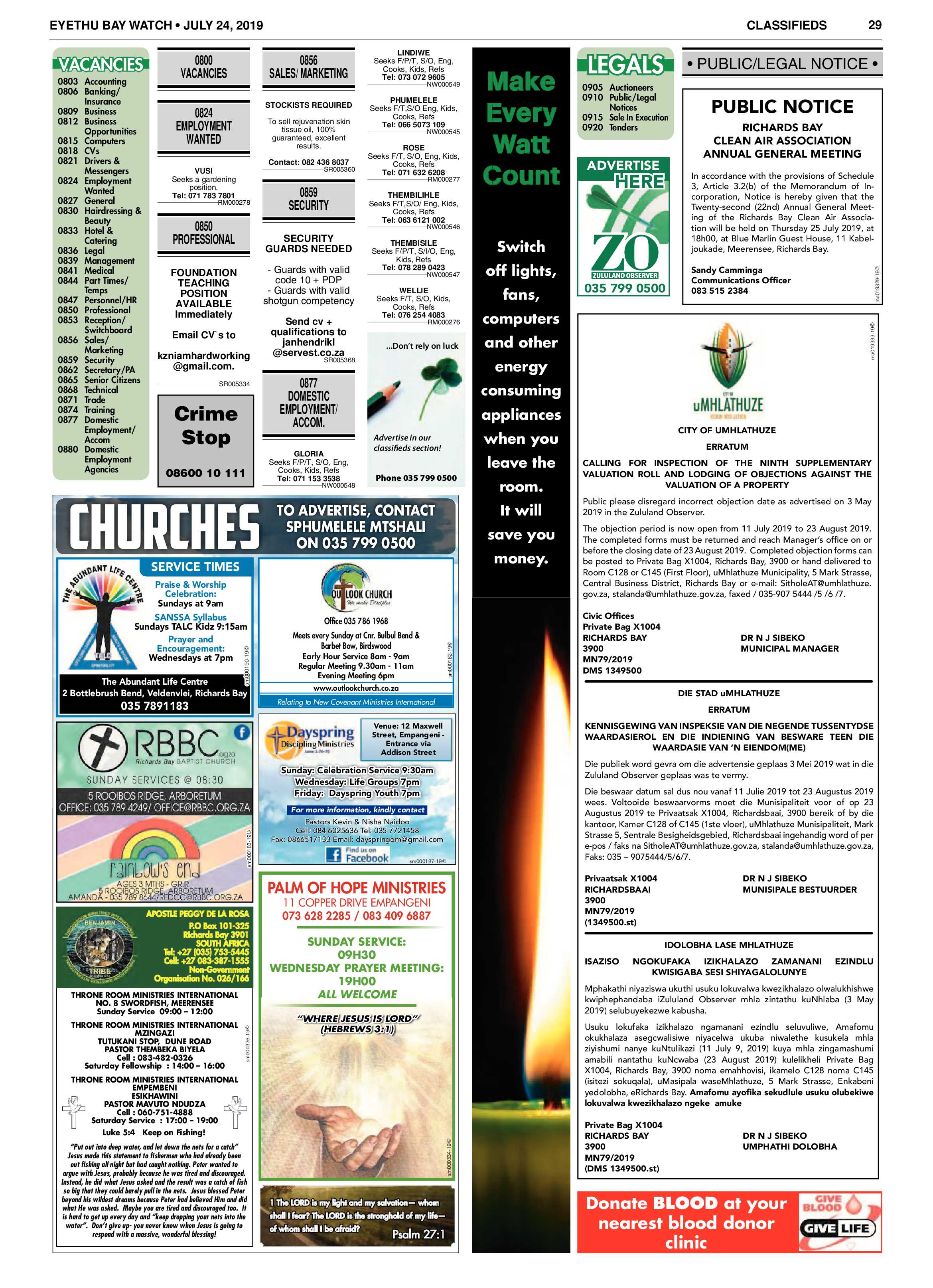 Eyethu Baywatch 24 July page 29